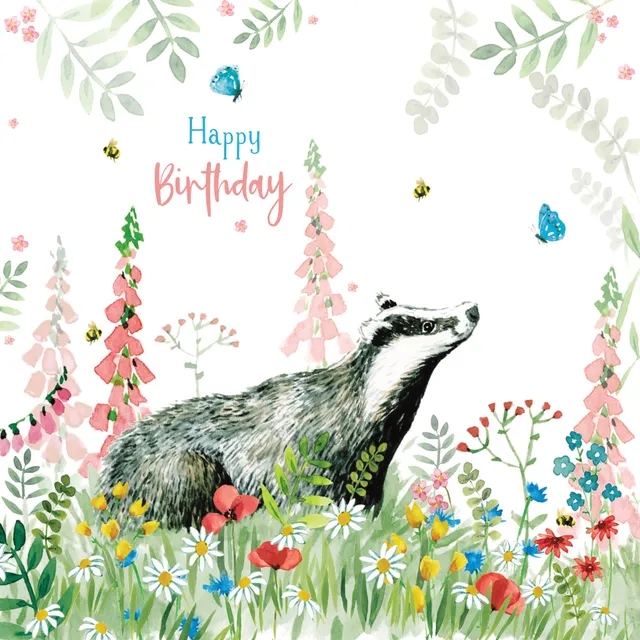 otter-house-wild-serene-friendly-badger-gru-karte image 1