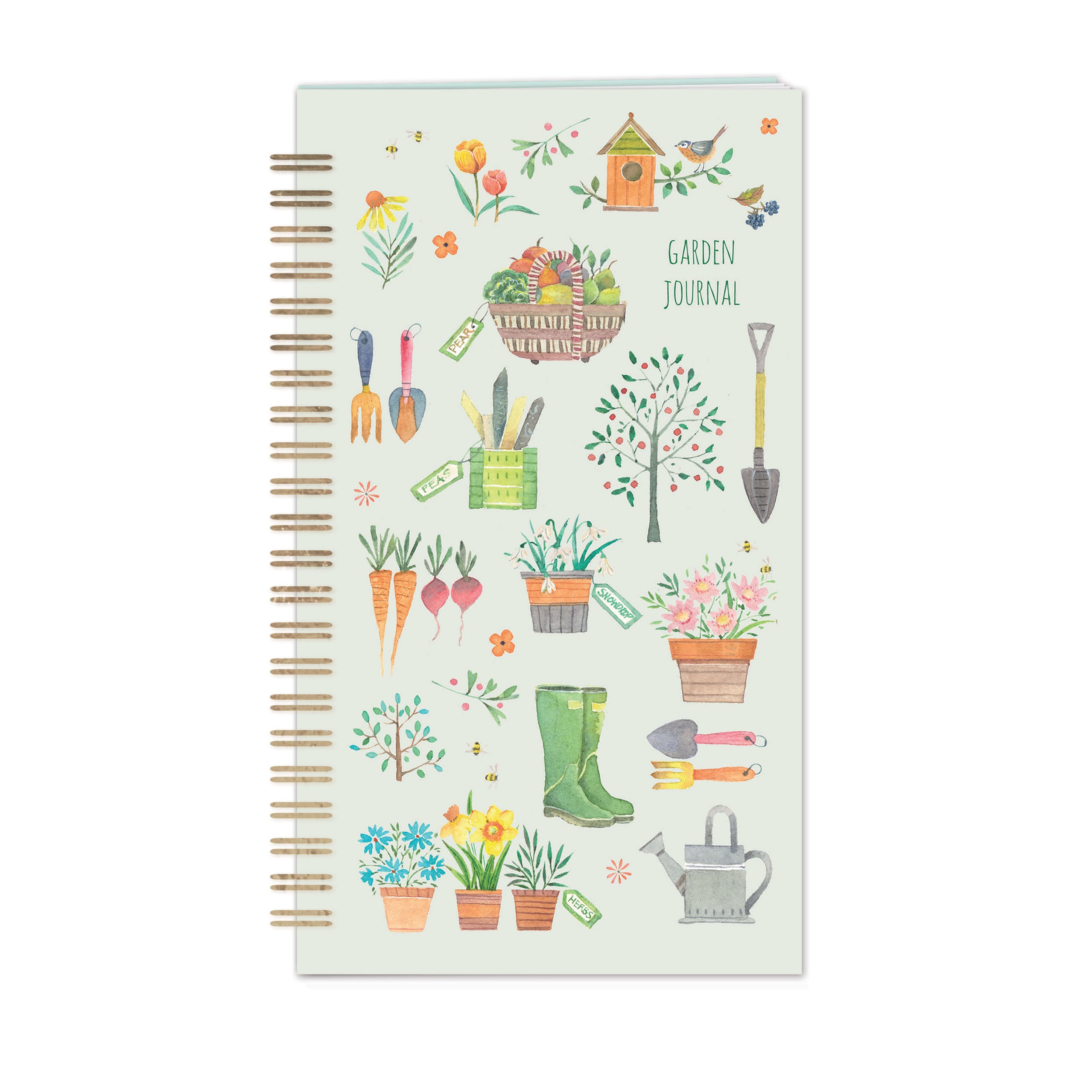 otter-house-garden-elements-garten-journal-notizbuch-blumen image 1