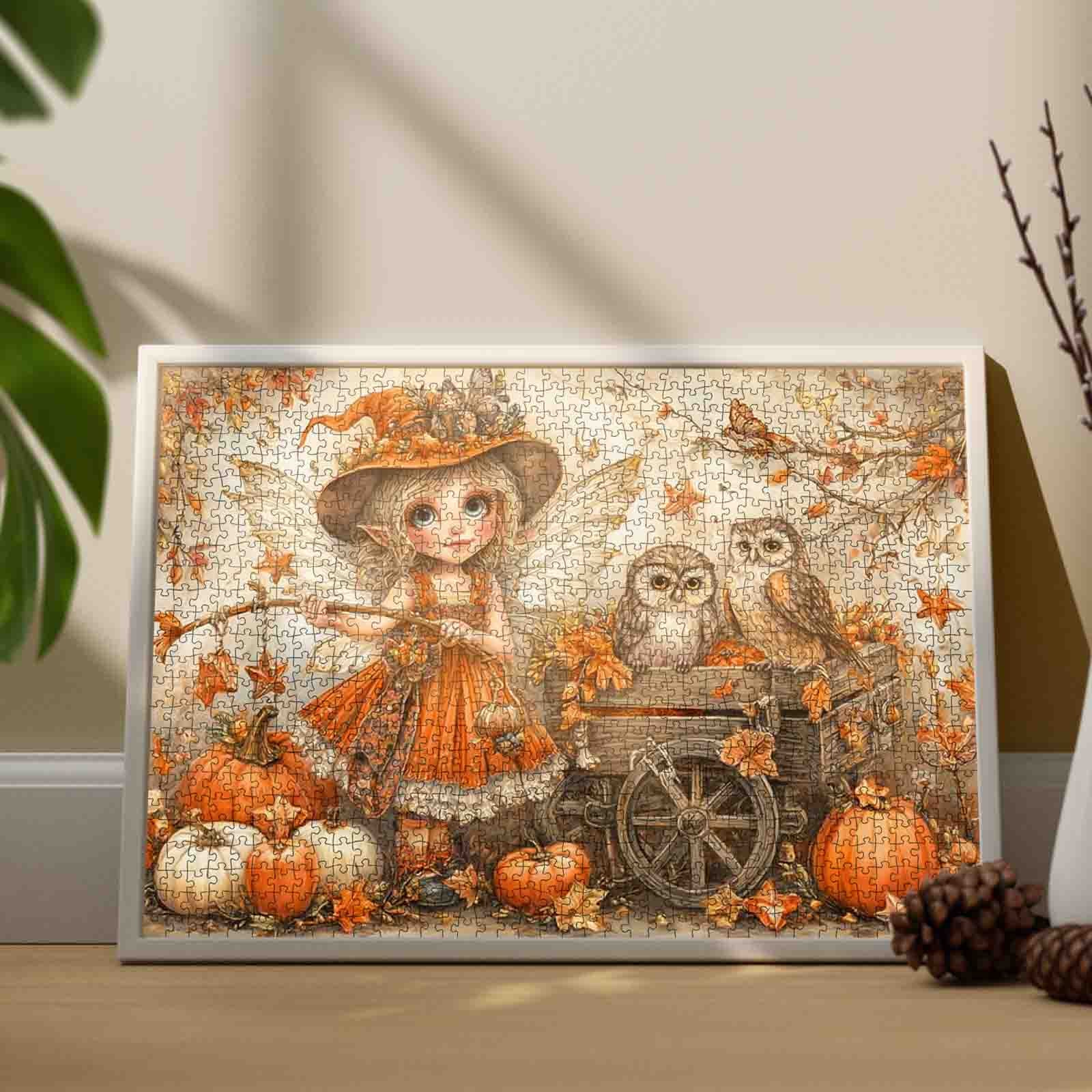 tucocoo-jigsaw-puzzles-autumn-fairy-puzzle-1000-teile-herbstfee image 3