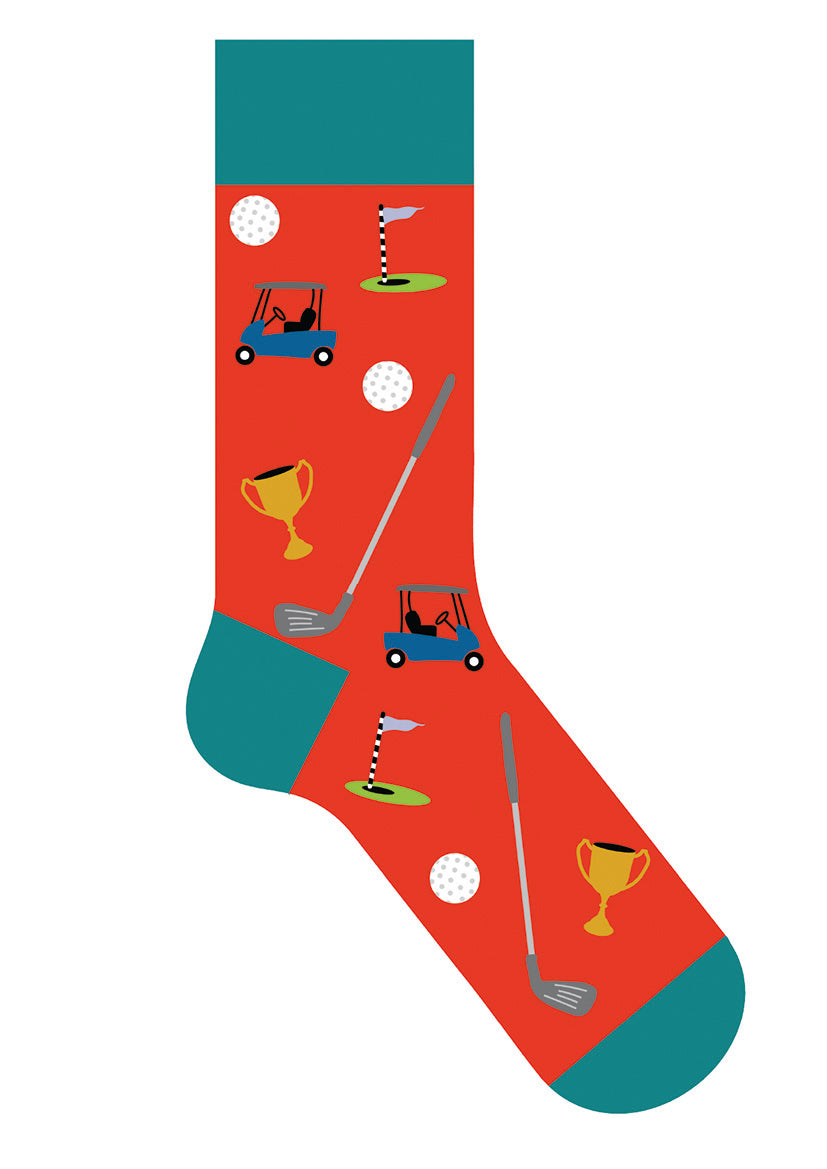 otter-house-golf-socken-3-paar-herren-sport-geschenk image 3