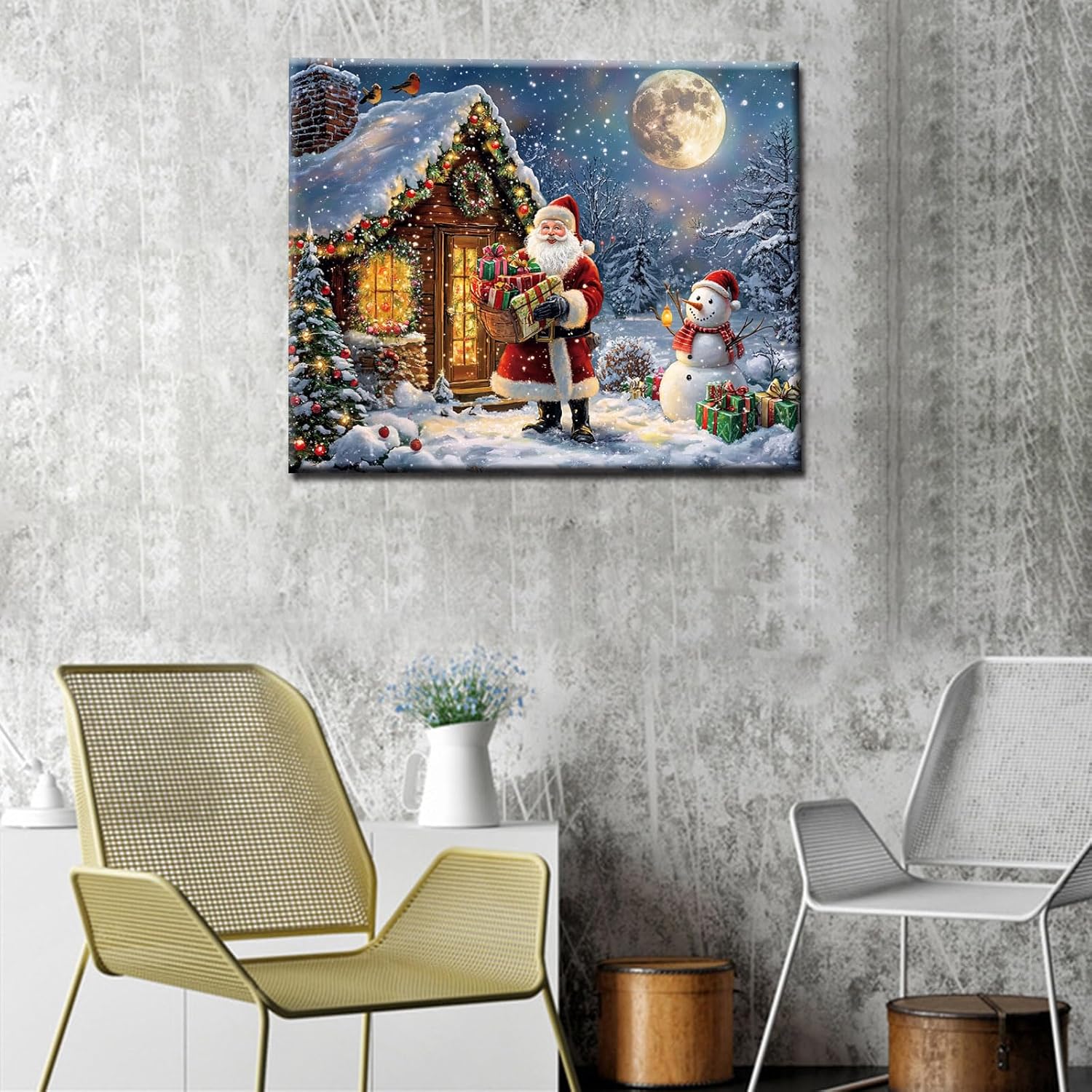 tucocoo-santa-claus-cabin-malen-nach-zahlen-40x50-weihnachten image 3