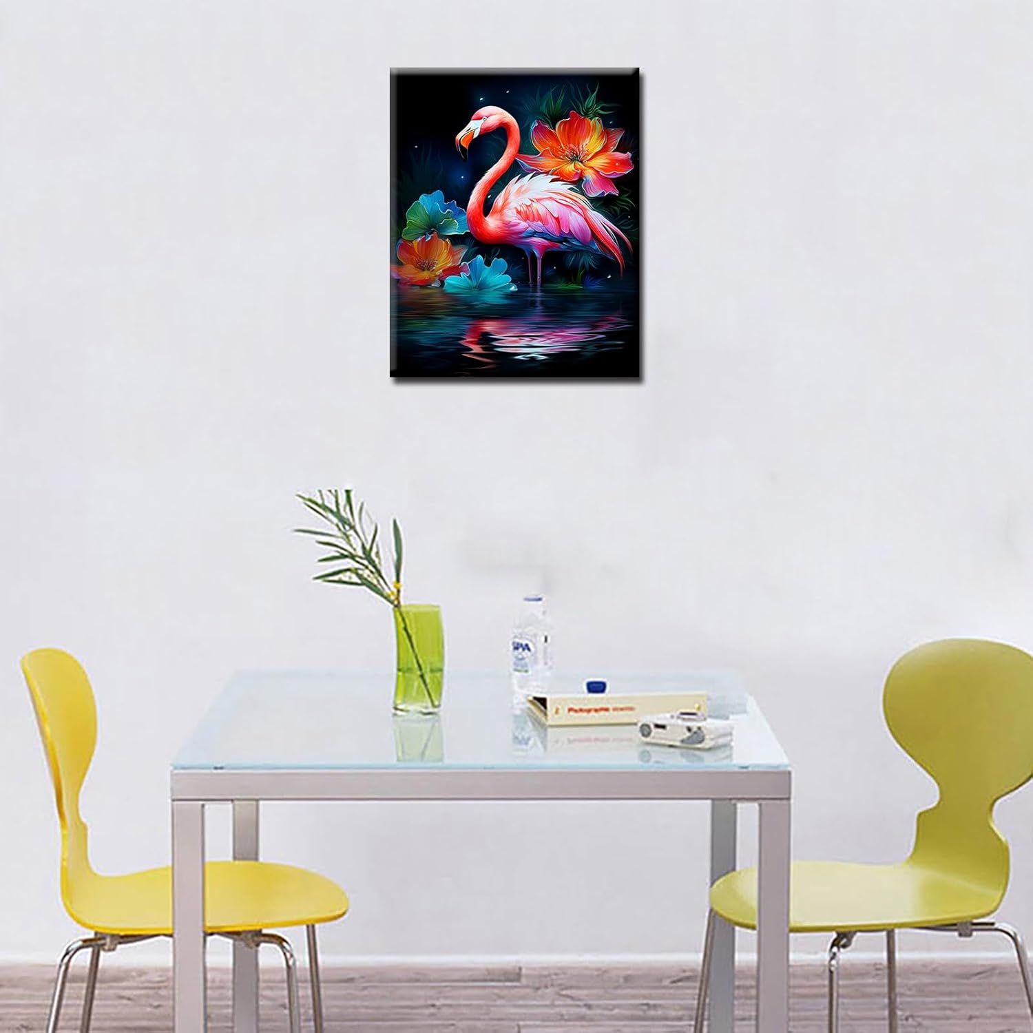 tucocoo-flamingo-on-the-lake-malen-nach-zahlen-16x20-ohne-rahmen image 3