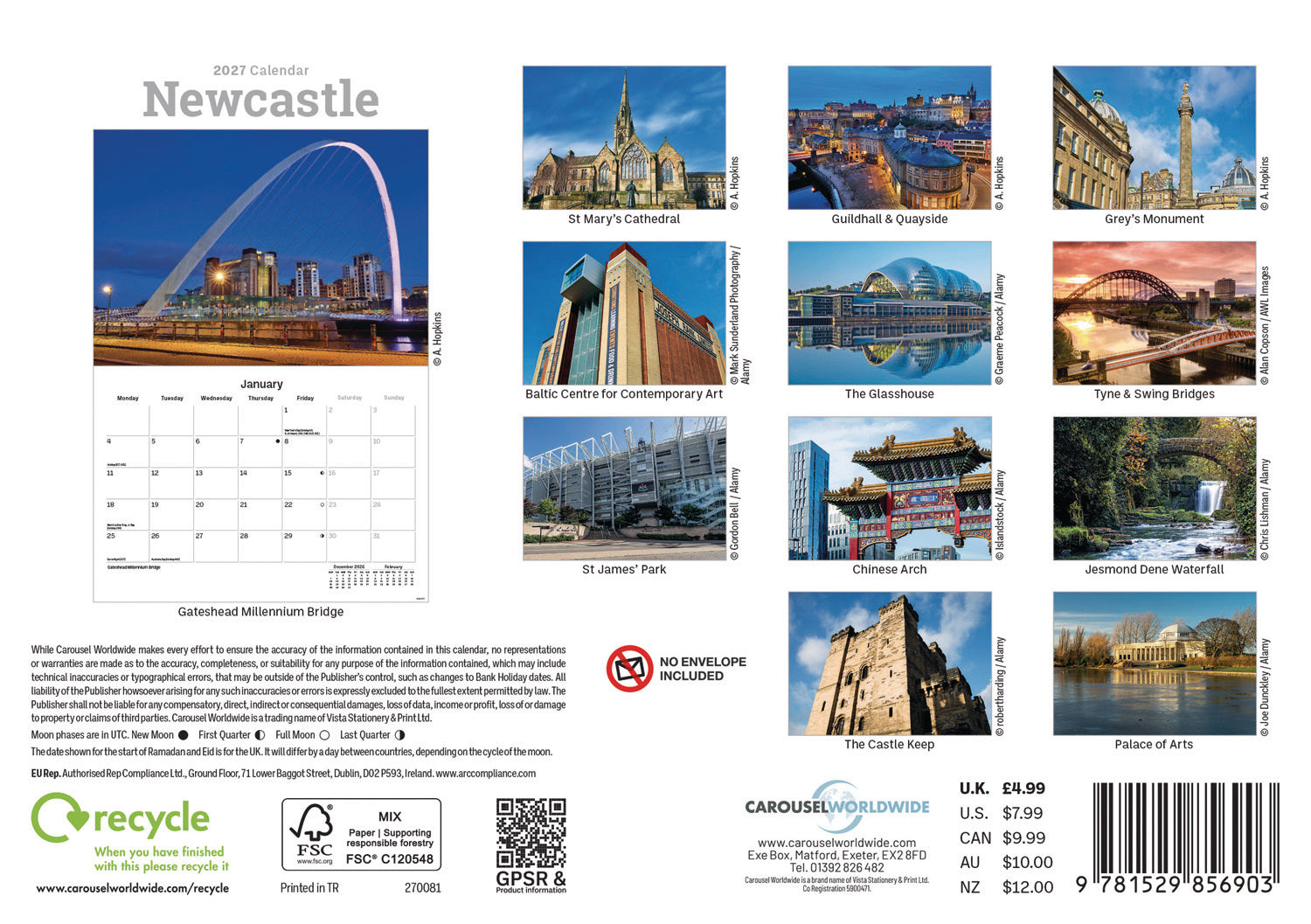 otter-house-newcastle-a5-kalender-2027-region image 2