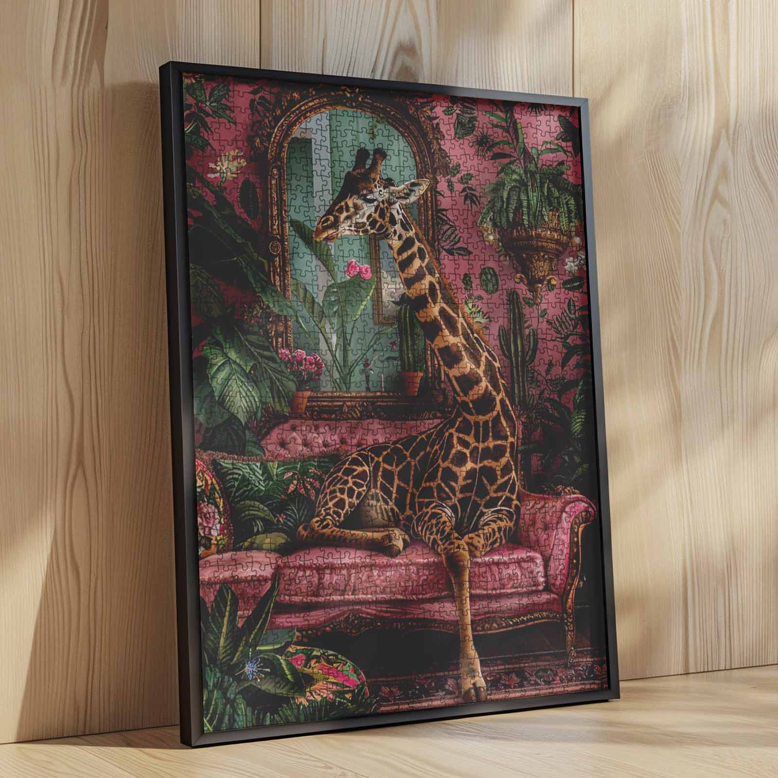 tucocoo-giraffe-auf-samtsofa-puzzle-1000-teile-tiermotiv image 4
