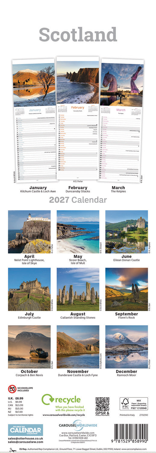 otter-house-scotland-slim-kalender-2027-schmal image 2