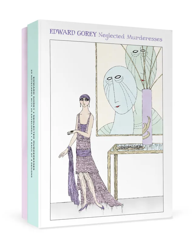 pomegranate-edward-gorey-murderesses-kartenset-20-teilig image 1