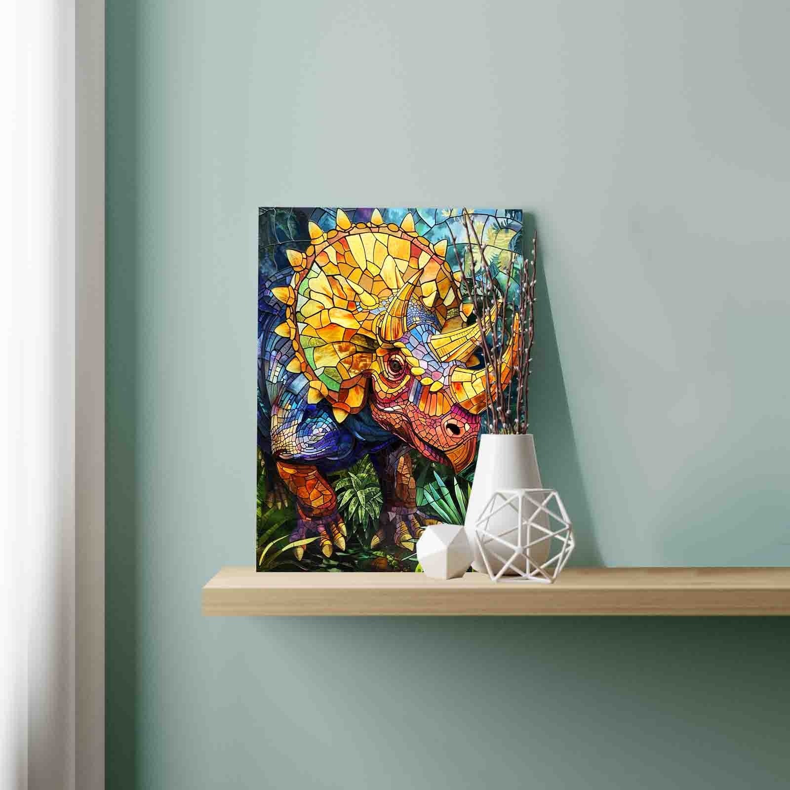 tucocoo-triceratops-jungle-encounter-malen-nach-zahlen-40x50-cm image 3