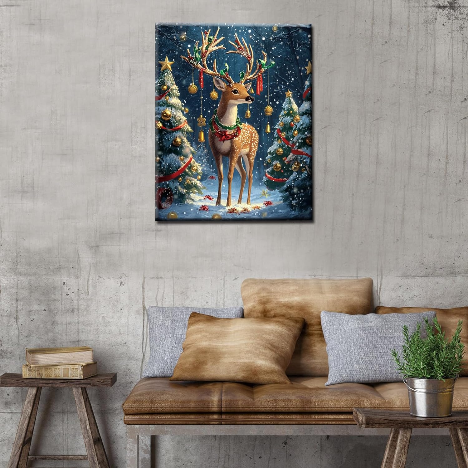 tucocoo-cute-christmas-reindeer-malen-nach-zahlen-rentier image 3
