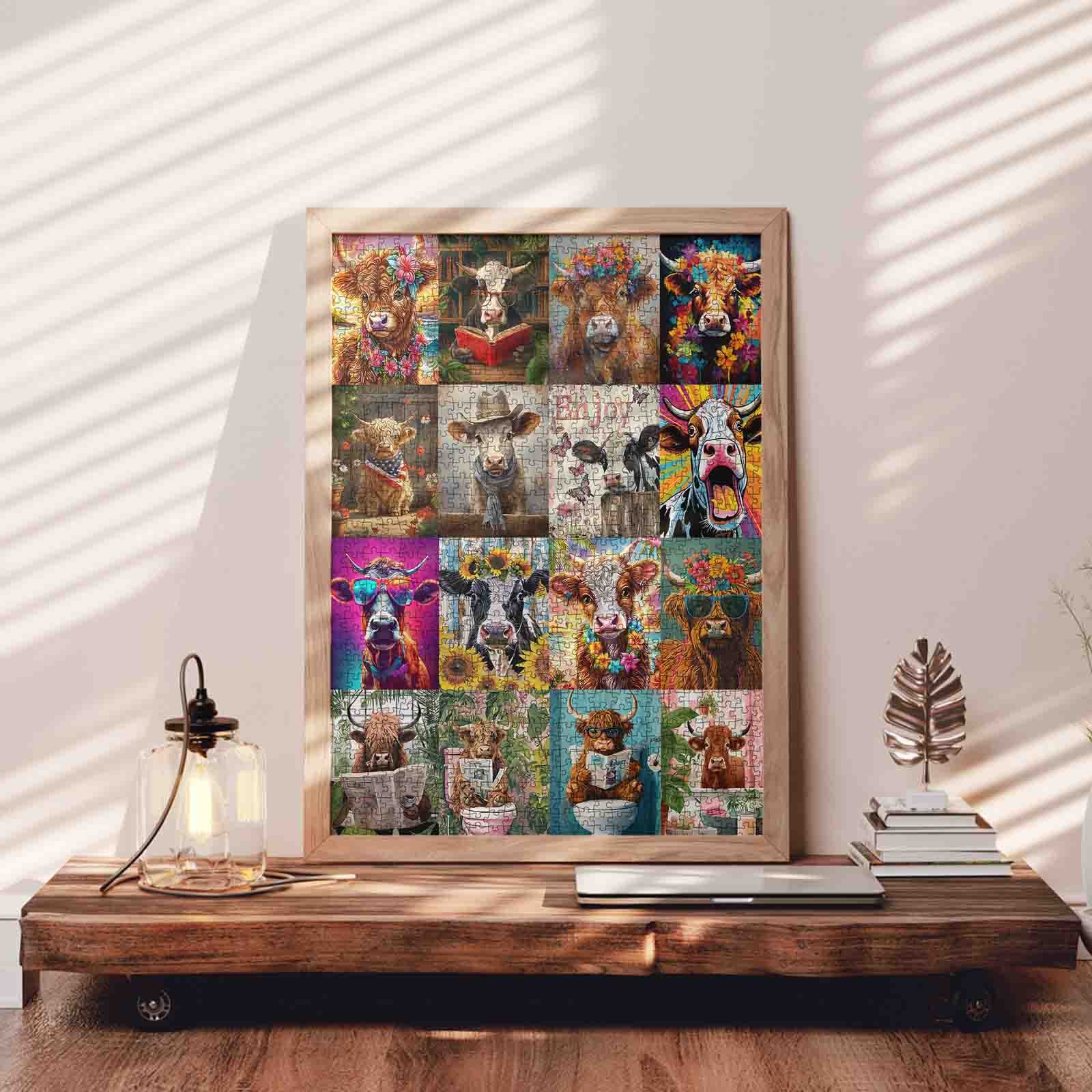 tucocoo-funny-cow-portrait-puzzle-1000-teile-k-he image 3