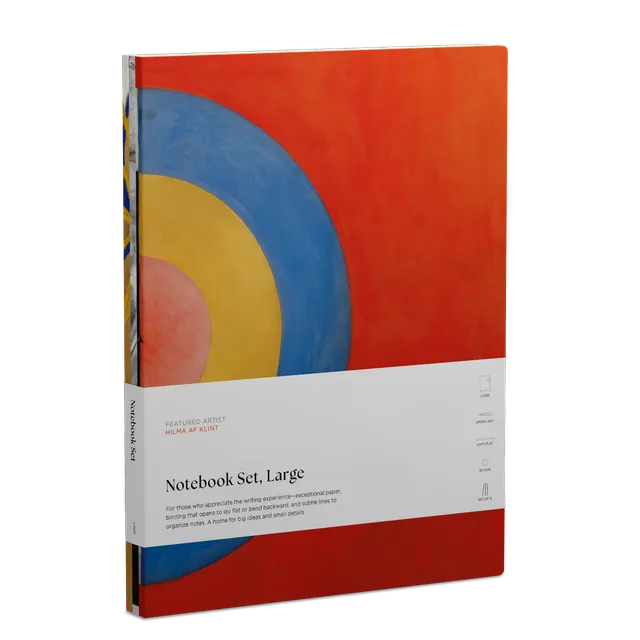 pomegranate-hilma-af-klint-large-notebook-set-notizbuch-abstrakt image 1