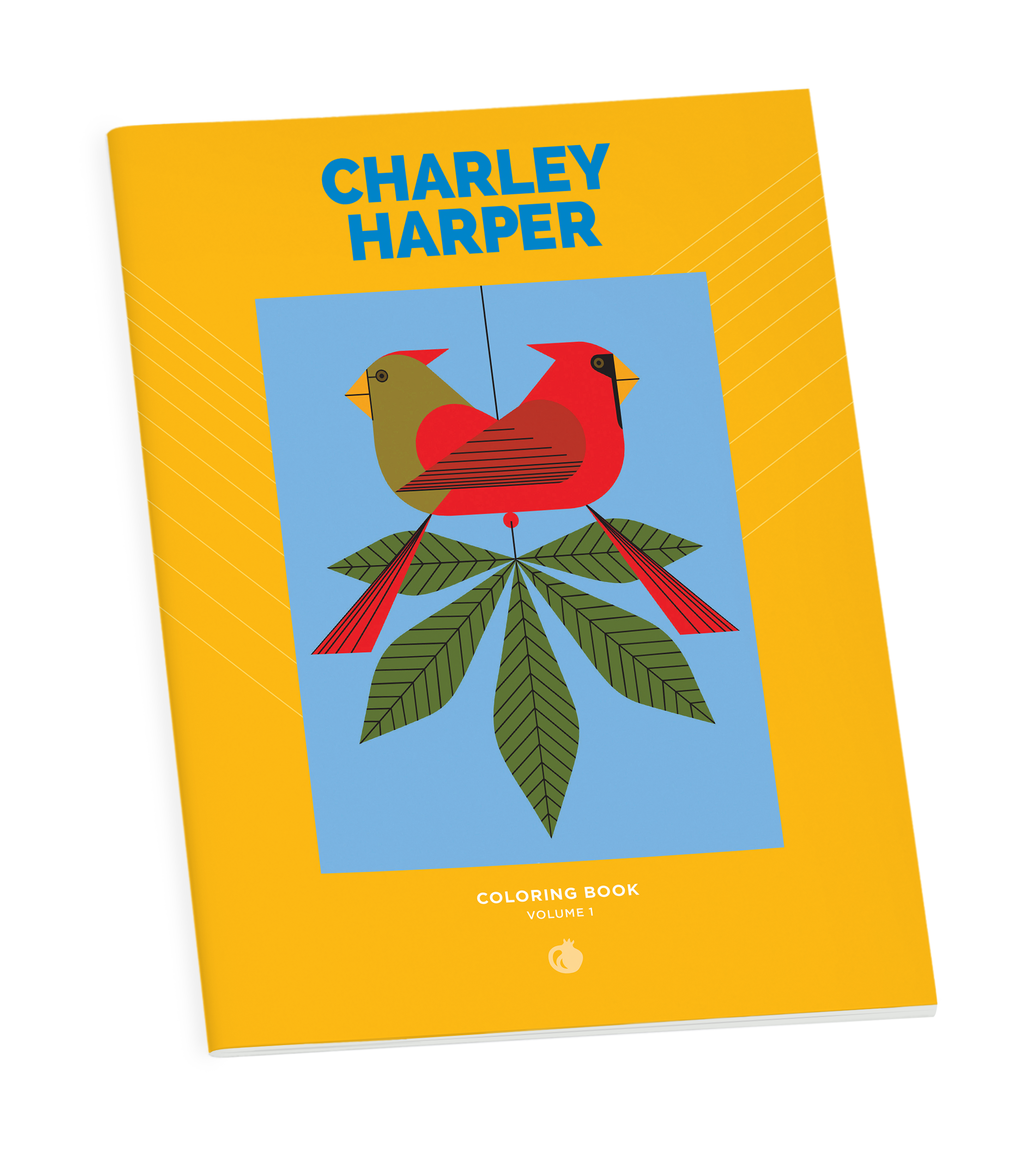 pomegranate-charley-harper-volume-1-malbuch-tiere-v-gel image 1