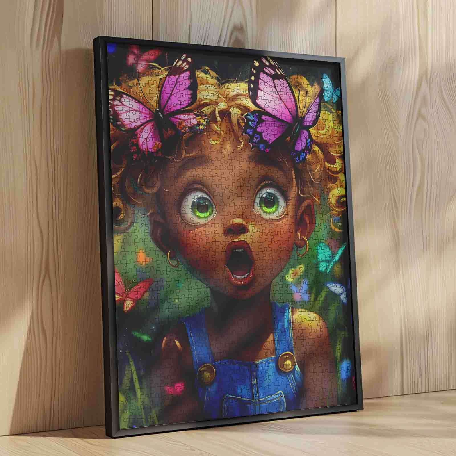tucocoo-jigsaw-puzzles-butterfly-wonder-girl-puzzle-1000-teile-schmetterling image 4