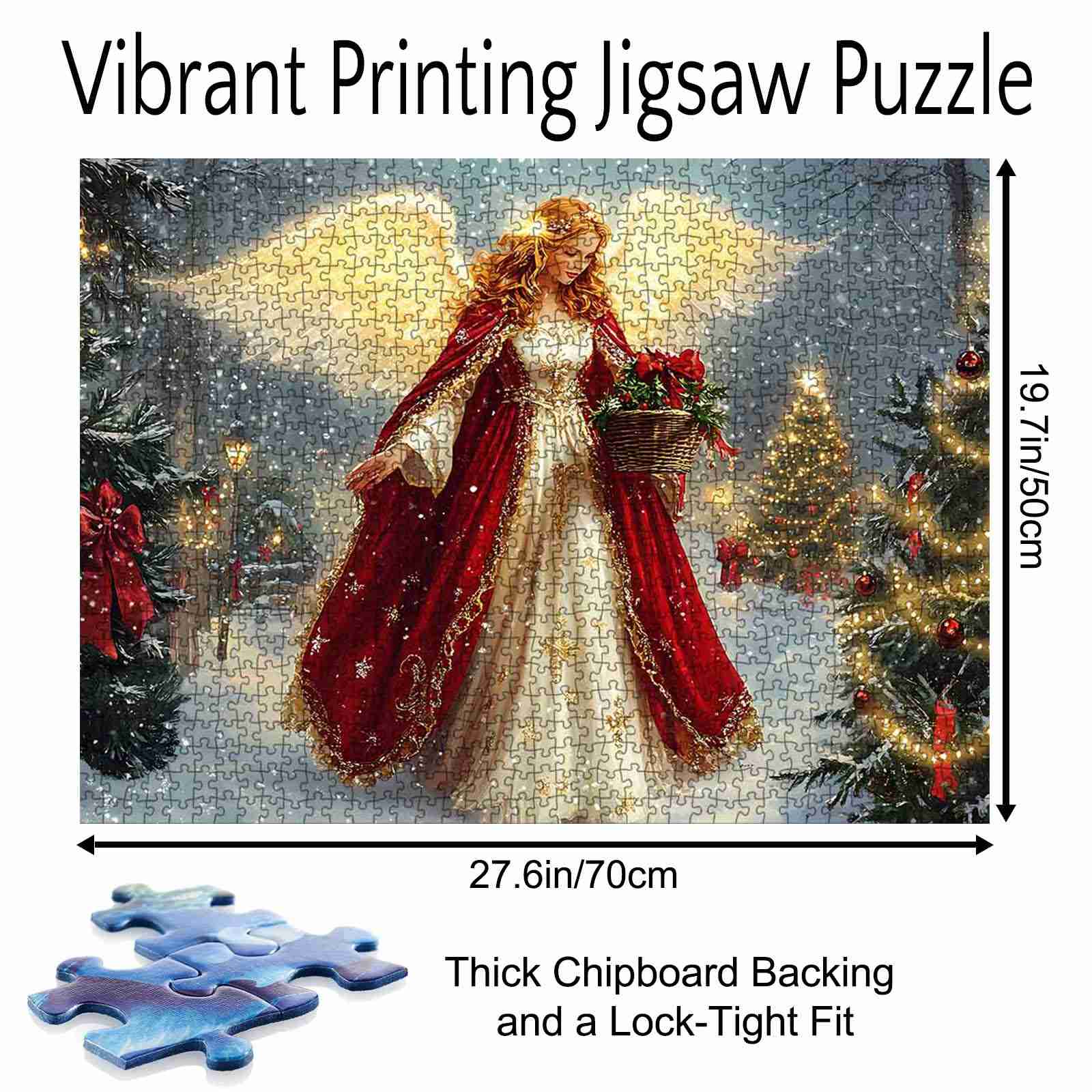 tucocoo-christmas-angel-puzzle-1000-teile-weihnachtsengel image 5