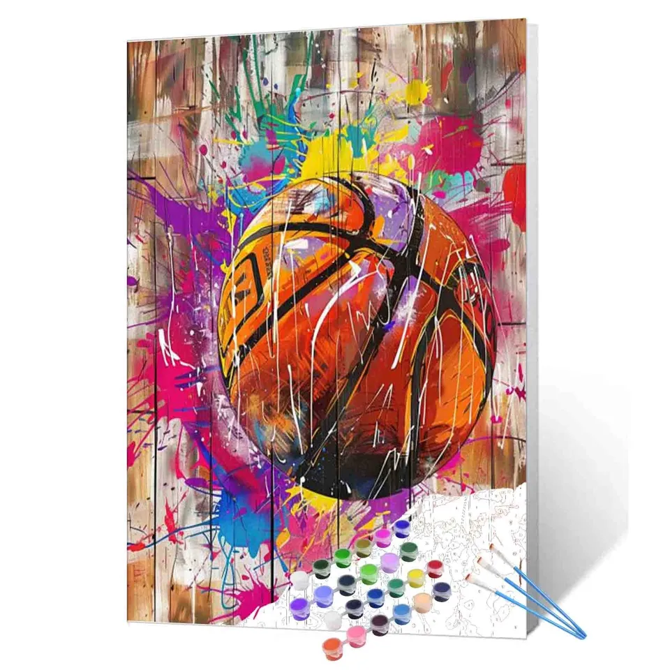 tucocoo-paint-by-numbers-graffiti-basketball-blast-malen-nach-zahlen-40x50-ohne- image 1