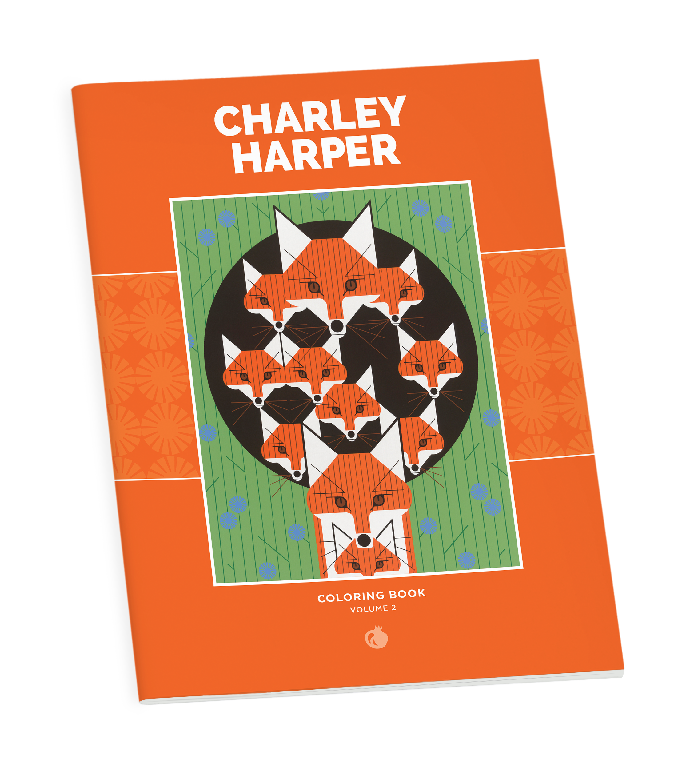 pomegranate-charley-harper-volume-2-malbuch-tiere-v-gel image 1