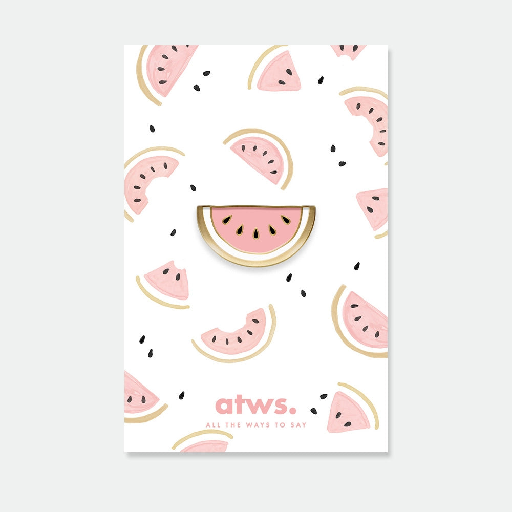 all-the-ways-to-say-watermelon-pin-25x13-mm-melone-gold-emaille image 1