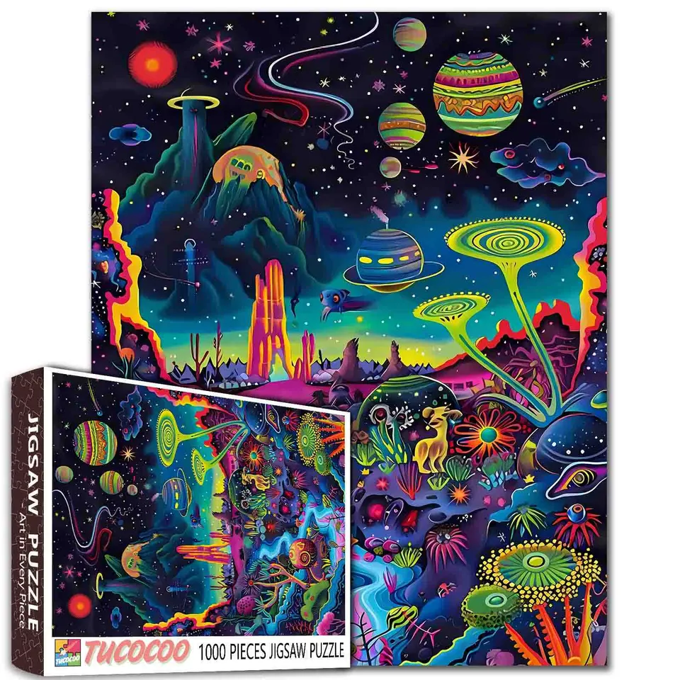 tucocoo-jigsaw-puzzles-cosmic-landscape-puzzle-1000-teile image 1
