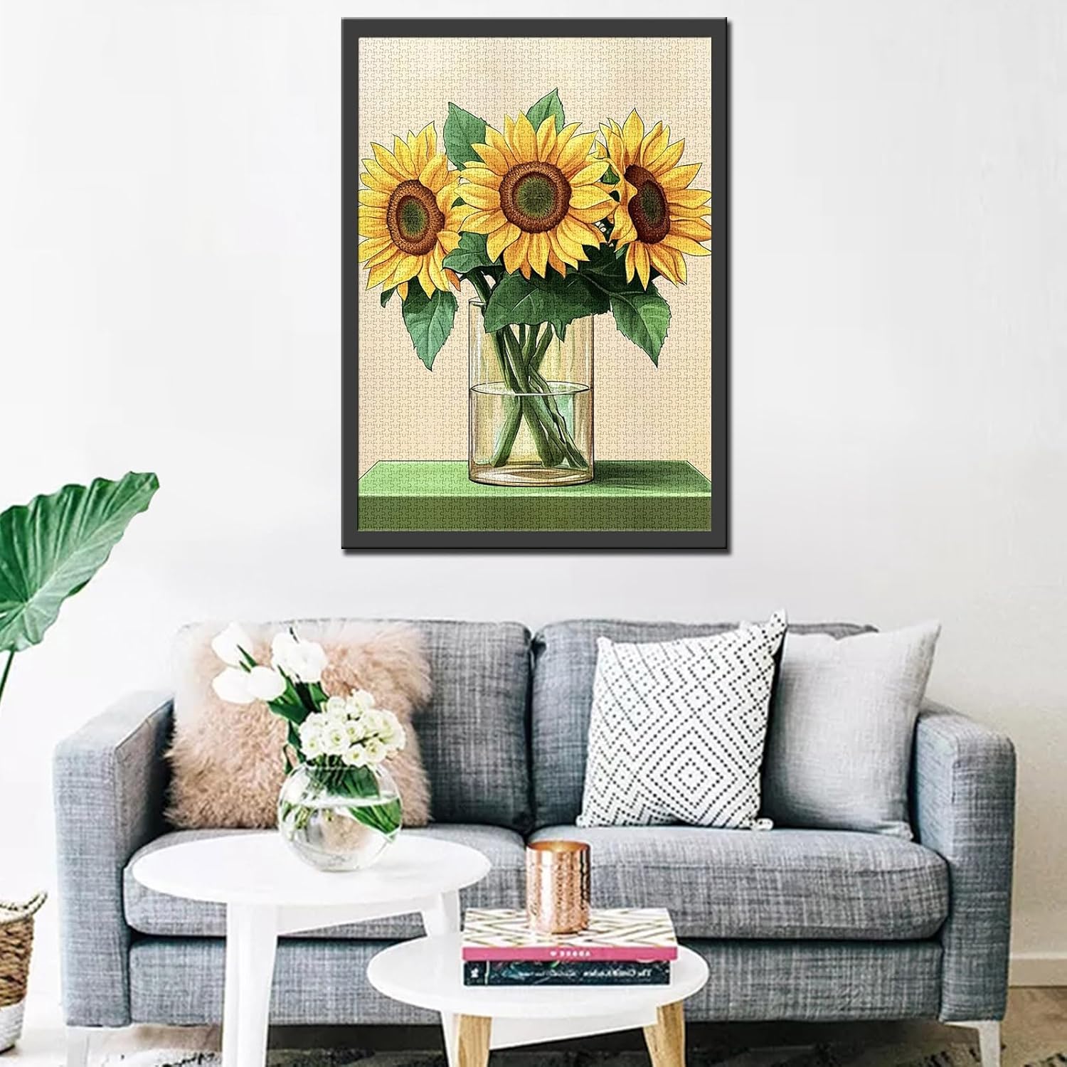 tucocoo-sonnenblumen-vase-puzzle-1000-teile-retro image 3