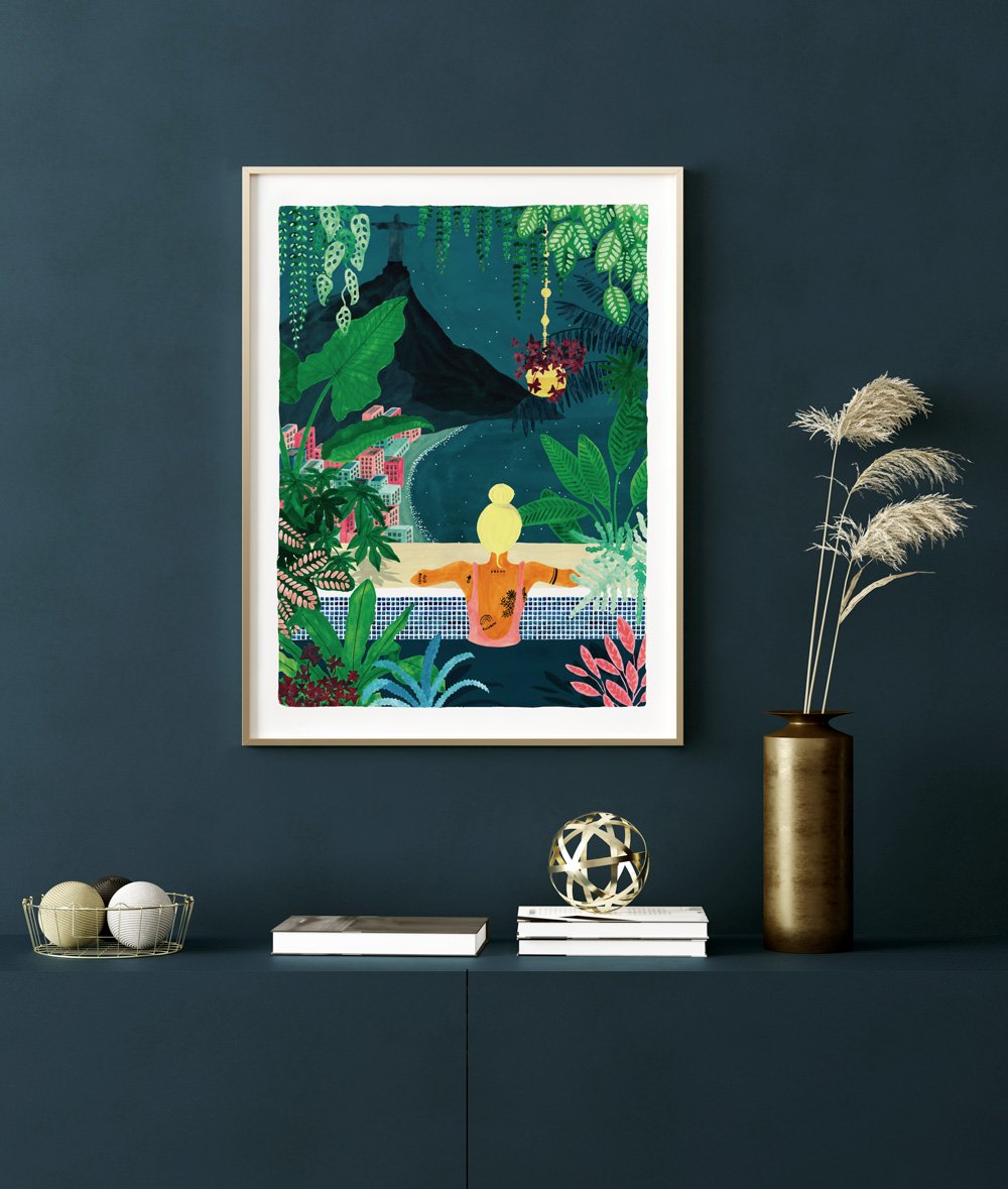 all-the-ways-to-say-rio-poster-50x70-cm-tropisch image 2