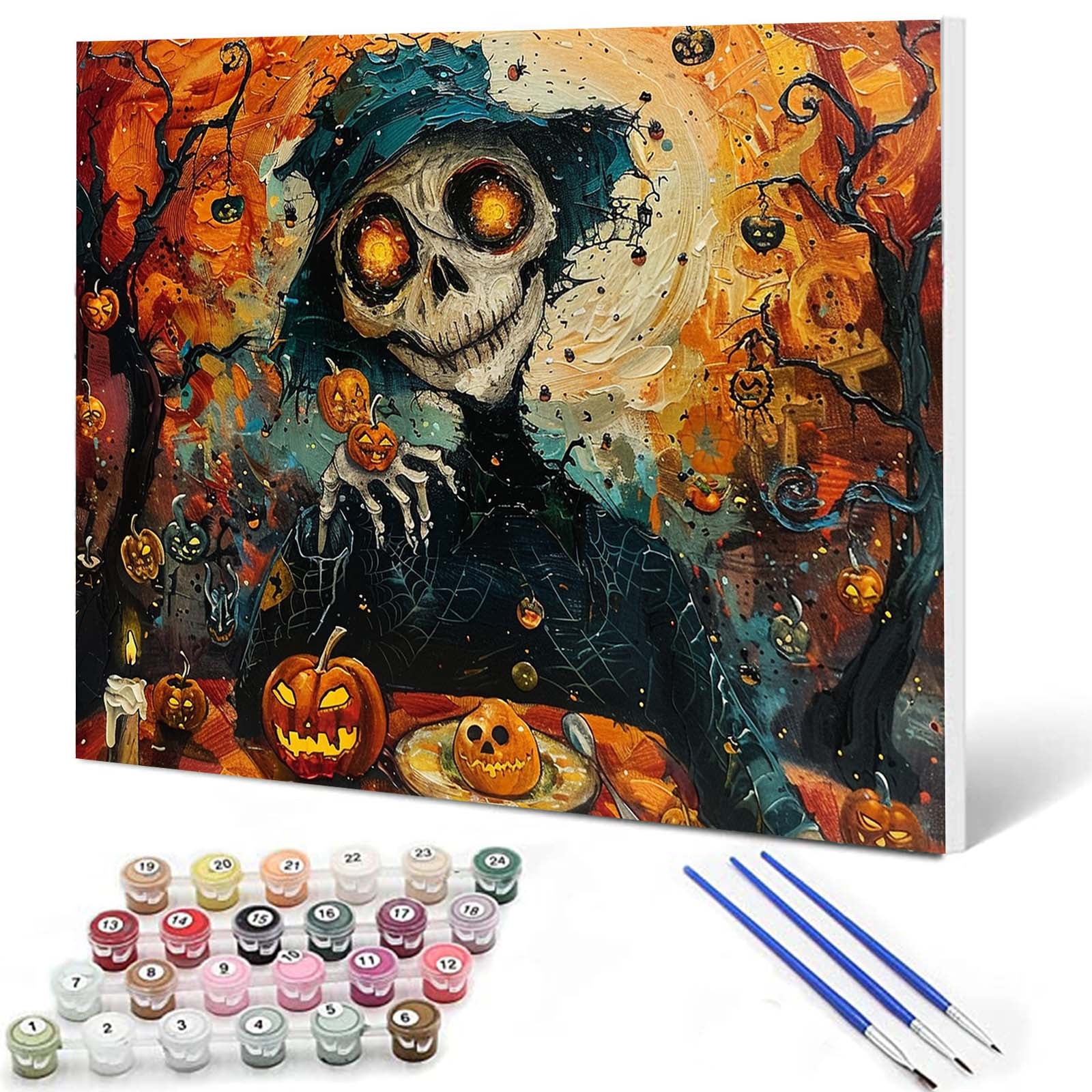 tucocoo-paint-by-numbers-happy-halloween-night-malen-nach-zahlen image 1