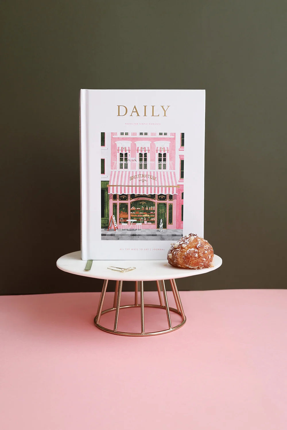 all-the-ways-to-say-daily-bakery-notizbuch-a5-liniert-goldfolie image 2