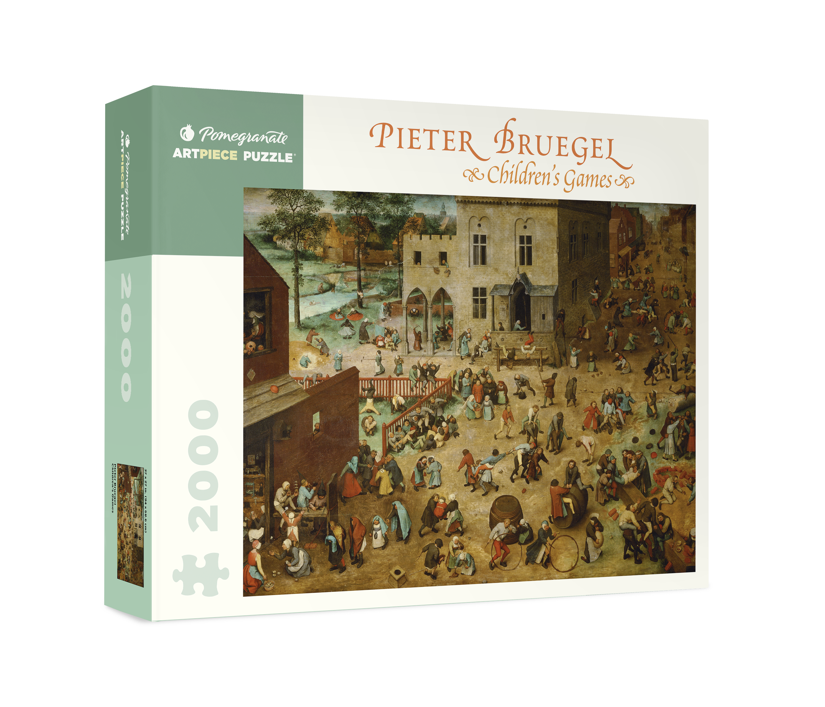 pomegranate-pieter-bruegel-children-s-games-puzzle-2000-teile-klassik image 1