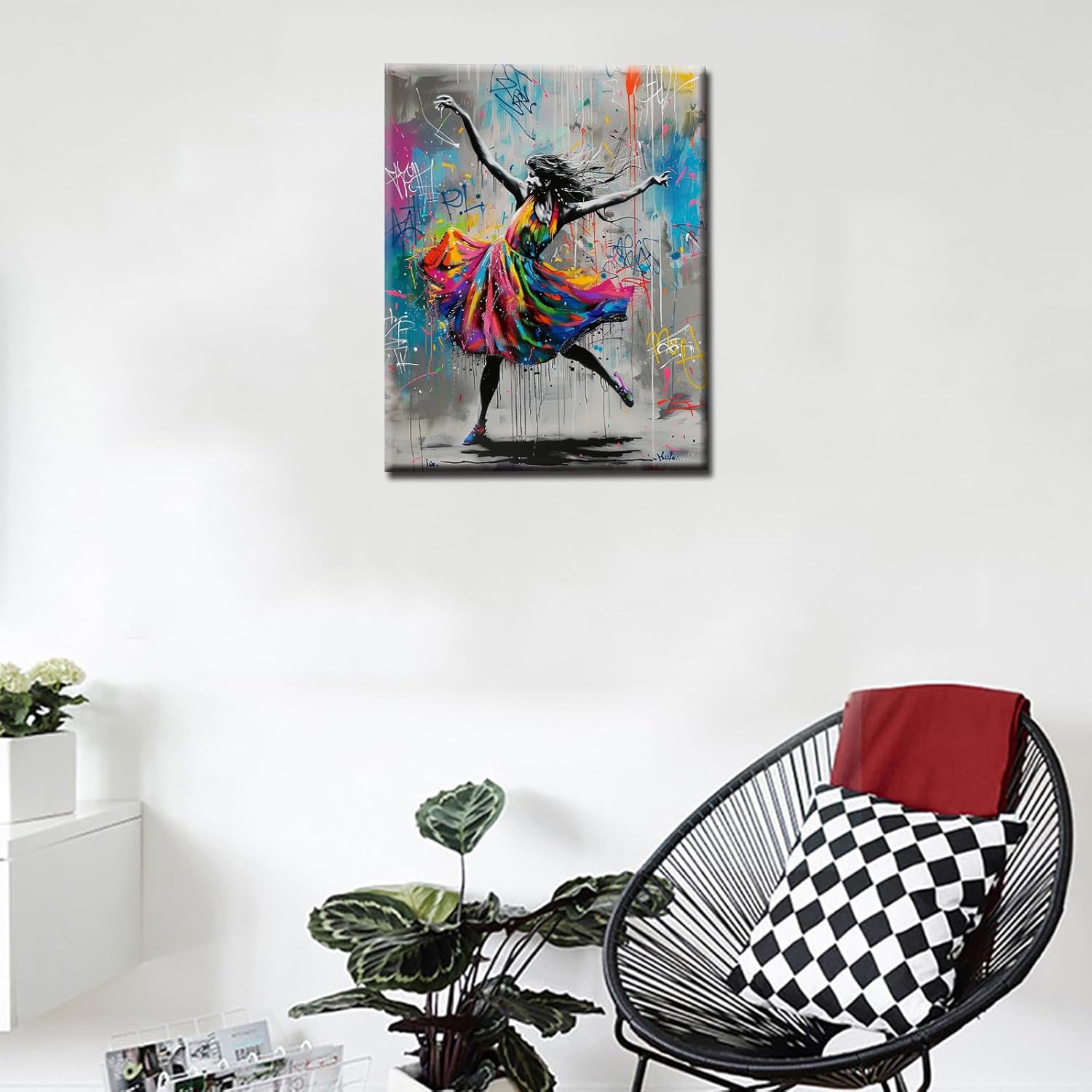 tucocoo-paint-by-numbers-dancing-girl-malen-nach-zahlen-ohne-rahmen image 3