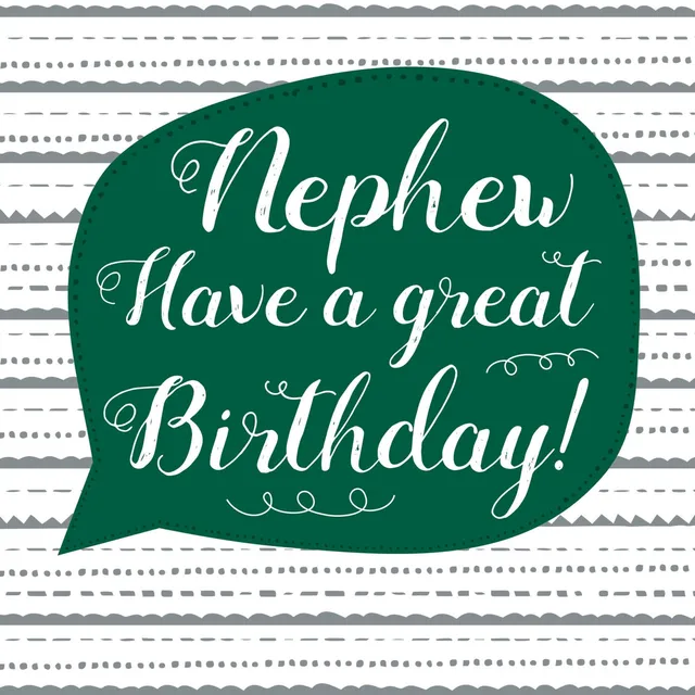 otter-house-family-circle-neffe-geburtstagskarte-text-bubbles image 1