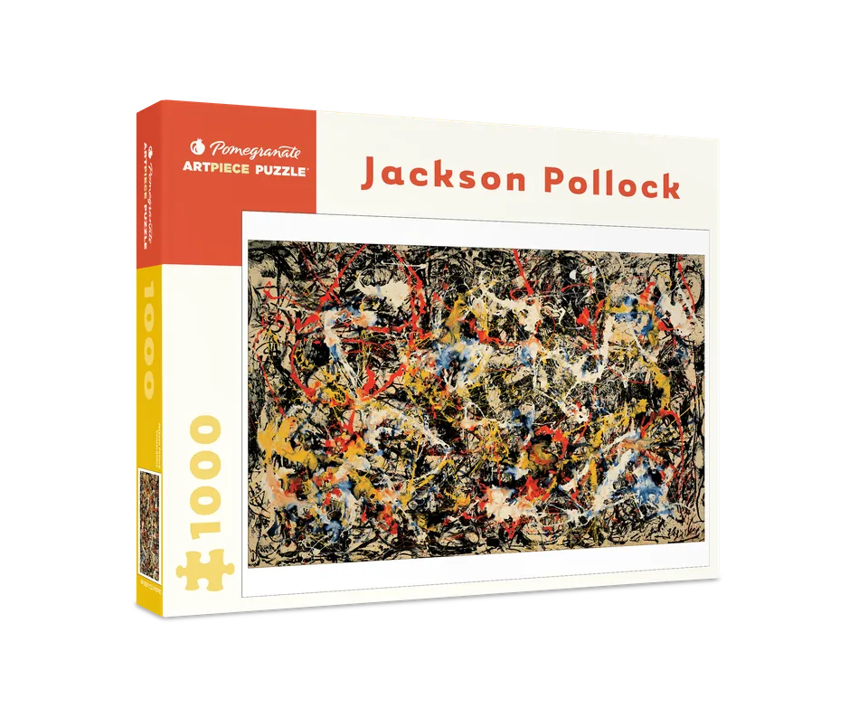 pomegranate-jackson-pollock-puzzle-convergence-1000-teile-abstrakt image 1