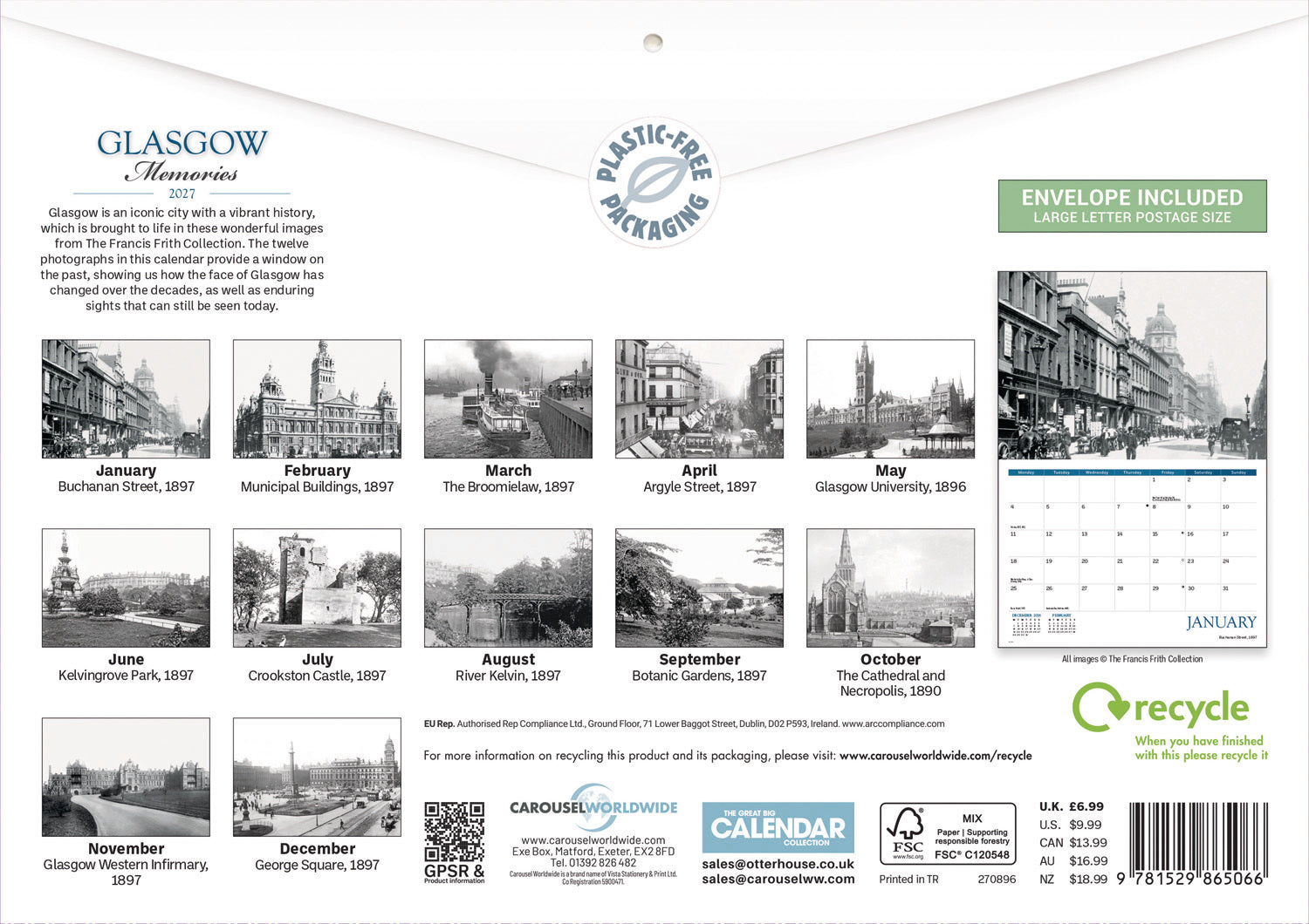 otter-house-glasgow-memories-a4-calendar-2027-bilder image 2