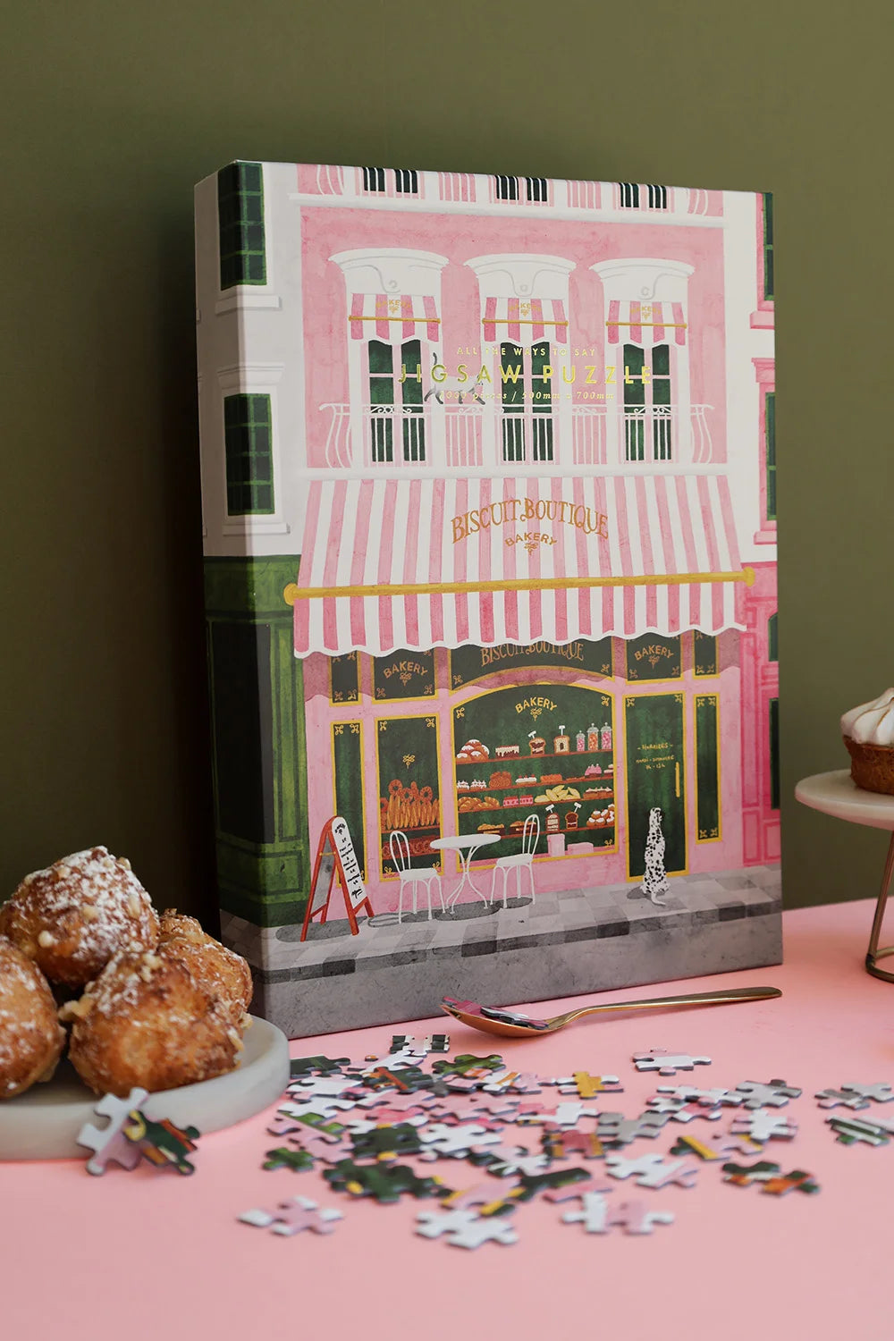 all-the-ways-to-say-puzzles-pink-bakery-puzzle-1000-teile-rosa image 5