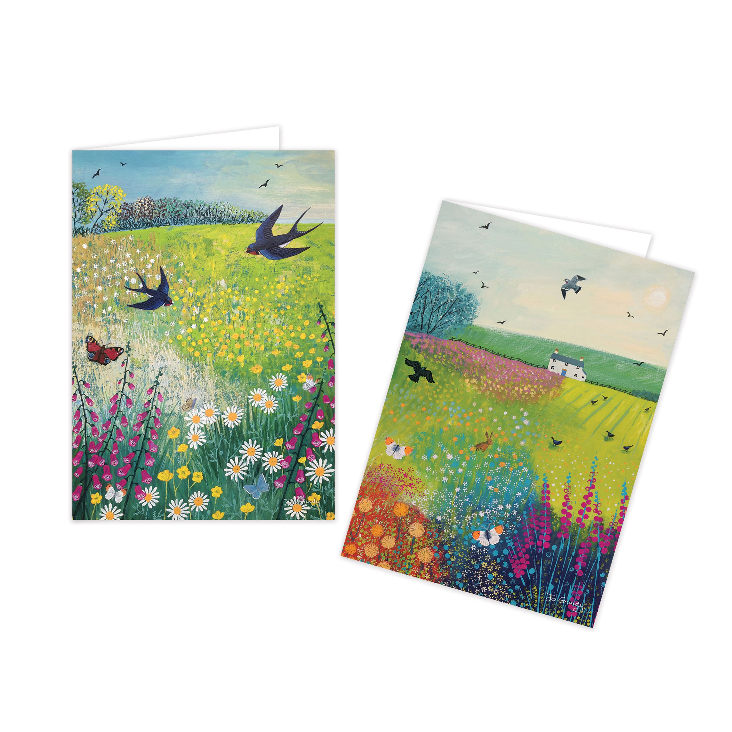 otter-house-jo-grundy-midsummer-meadow-briefkarten-12er image 4