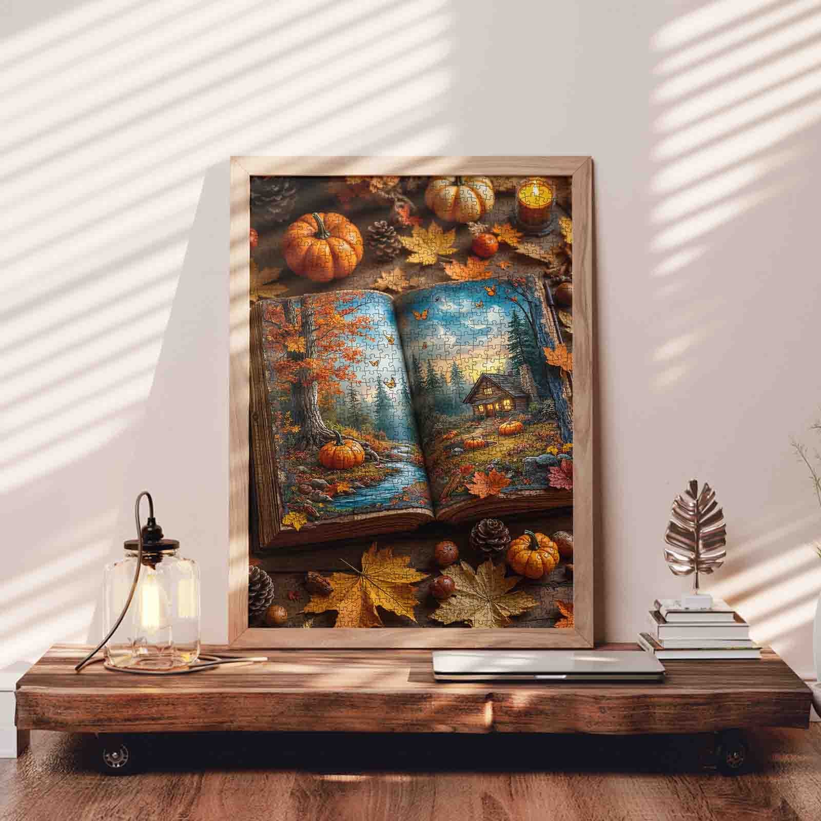 tucocoo-autumn-cabin-puzzle-1000-teile-herbst image 3