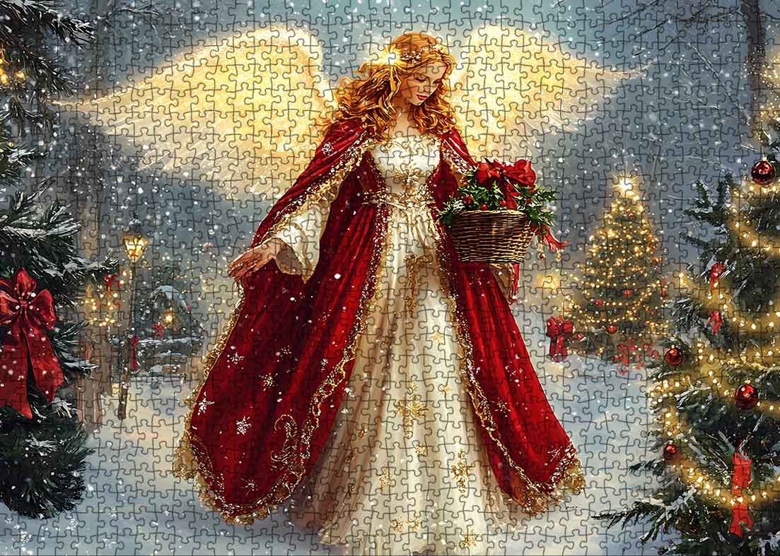 tucocoo-christmas-angel-puzzle-1000-teile-weihnachtsengel image 2