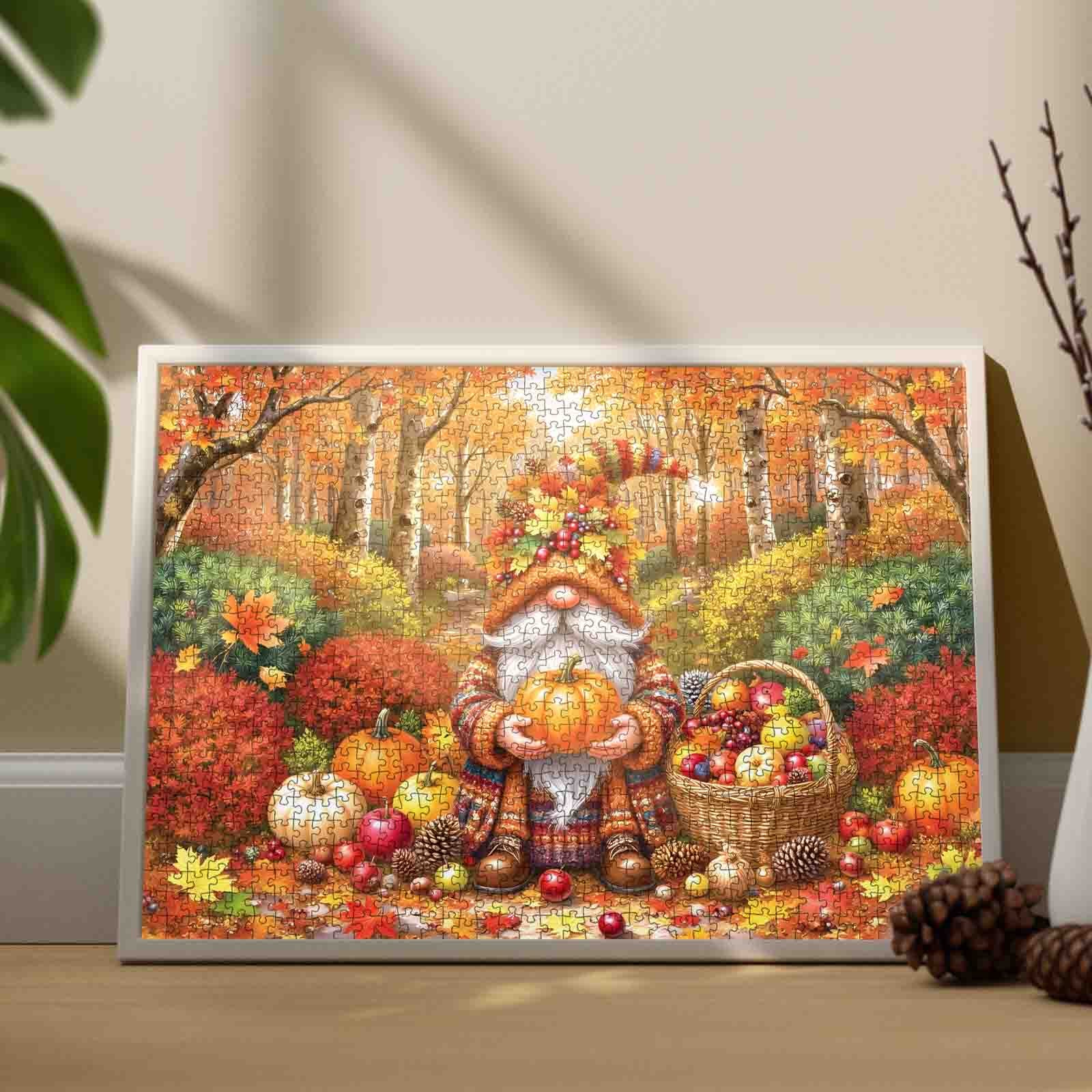 tucocoo-autumn-forest-gnome-puzzle-1000-teile-herbstwald image 3
