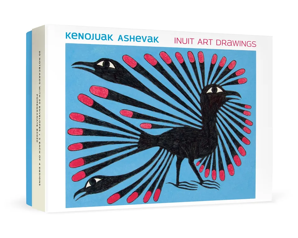 pomegranate-kenojuak-ashevak-klappkarten-set-inuit-raben image 1