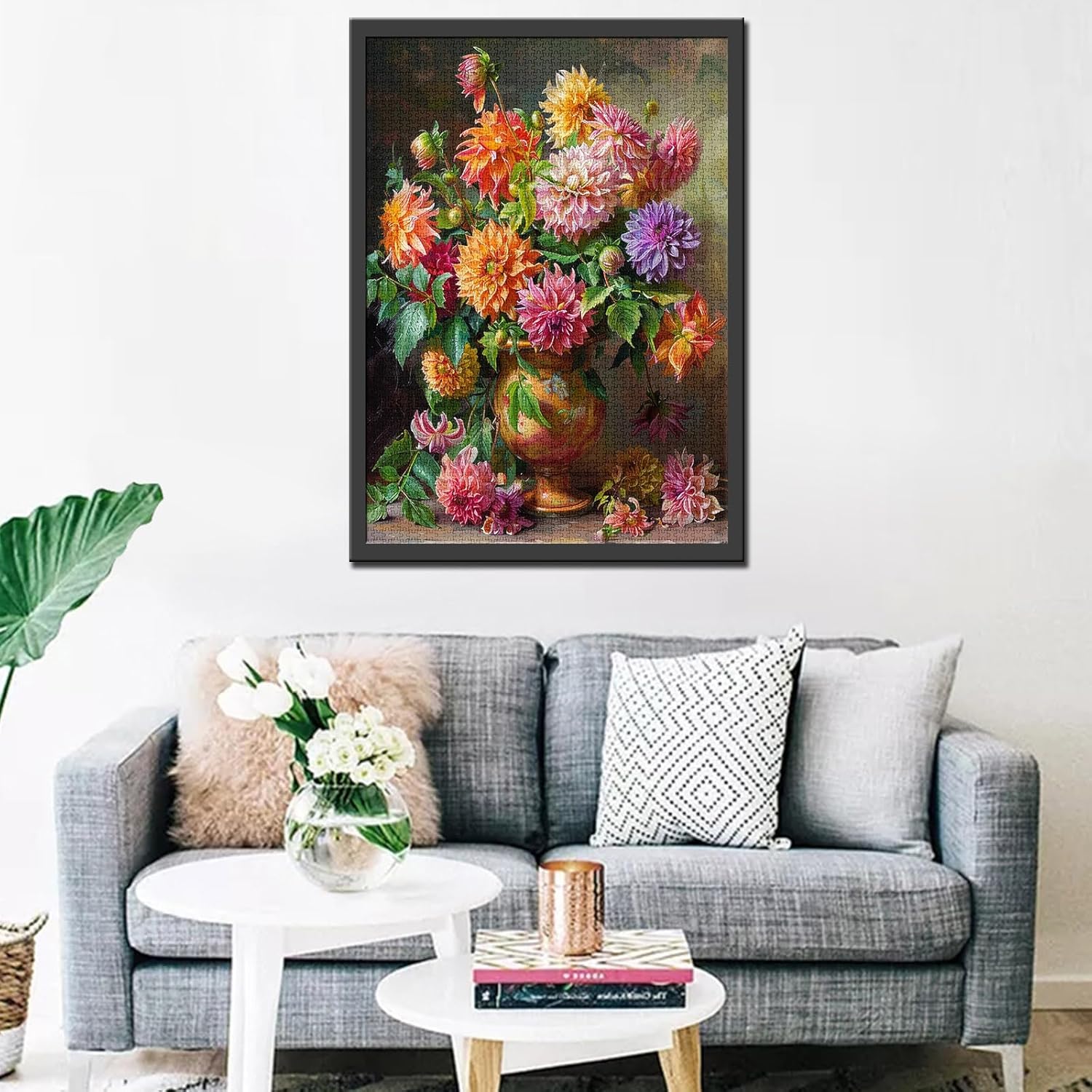 tucocoo-vase-of-dahlia-flower-puzzle-1000-teile-blumen image 3