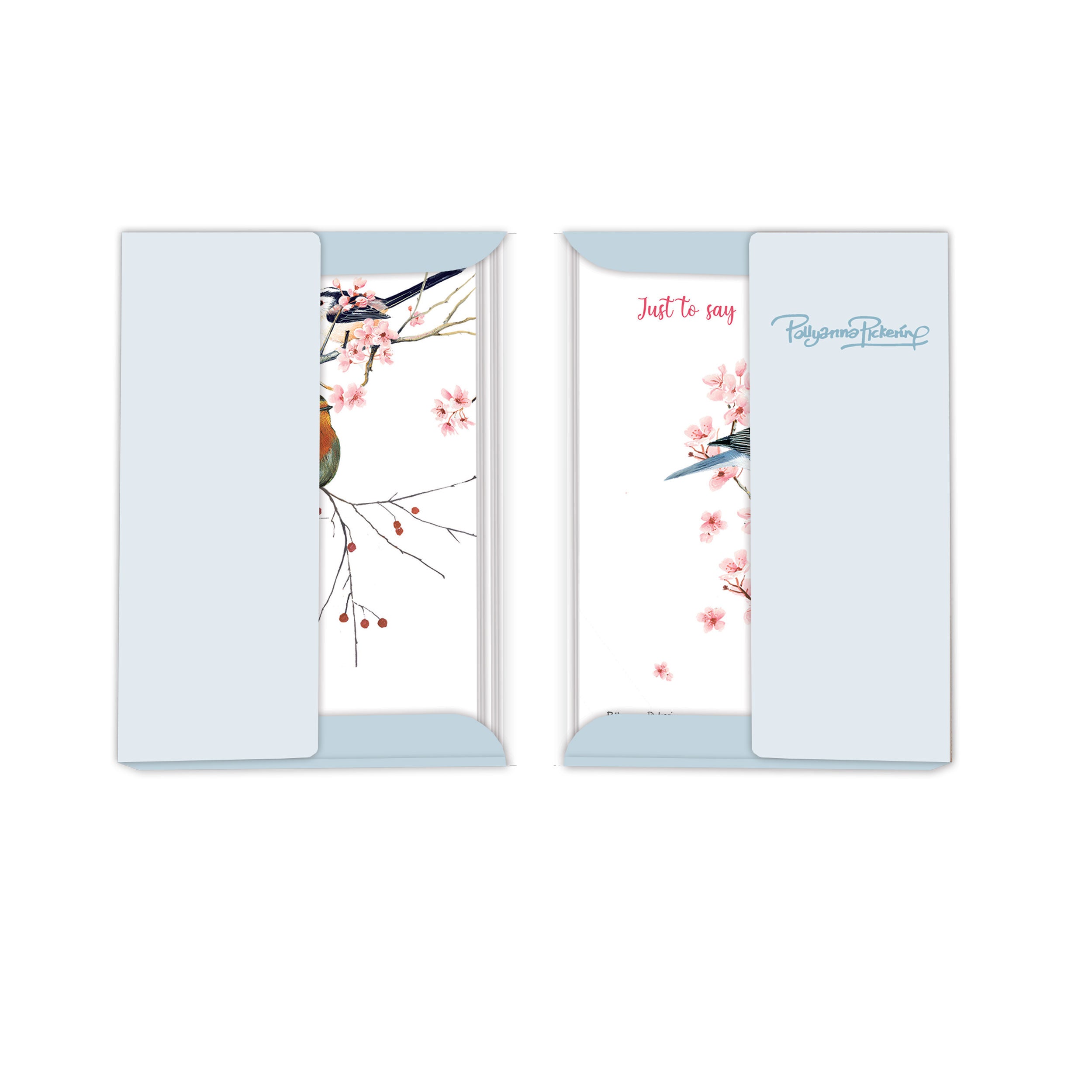 otter-house-birds-blossom-berries-blankokarten-12er image 3