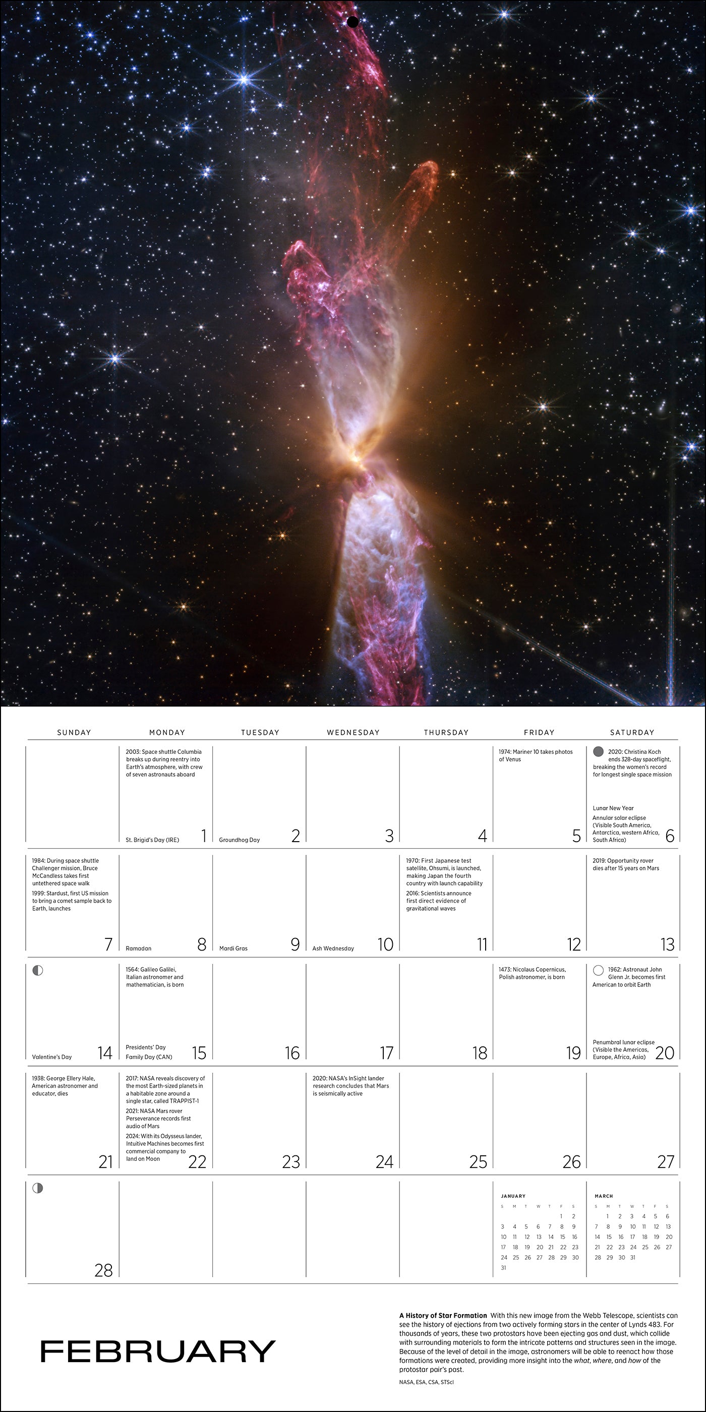 pomegranate-space-hubble-webb-2027-wandkalender-weltraum image 3