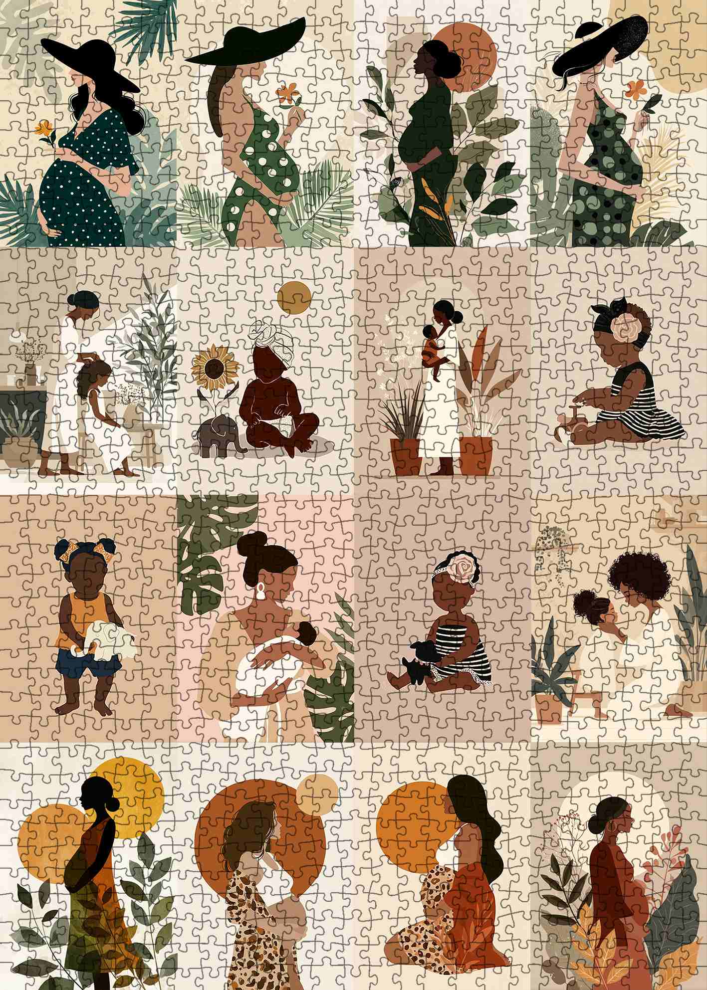 tucocoo-jigsaw-motherhood-moments-puzzle-1000-teile-familie image 2