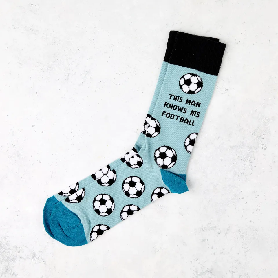 otter-house-this-man-knows-his-football-socken-1-paar-herren image 1