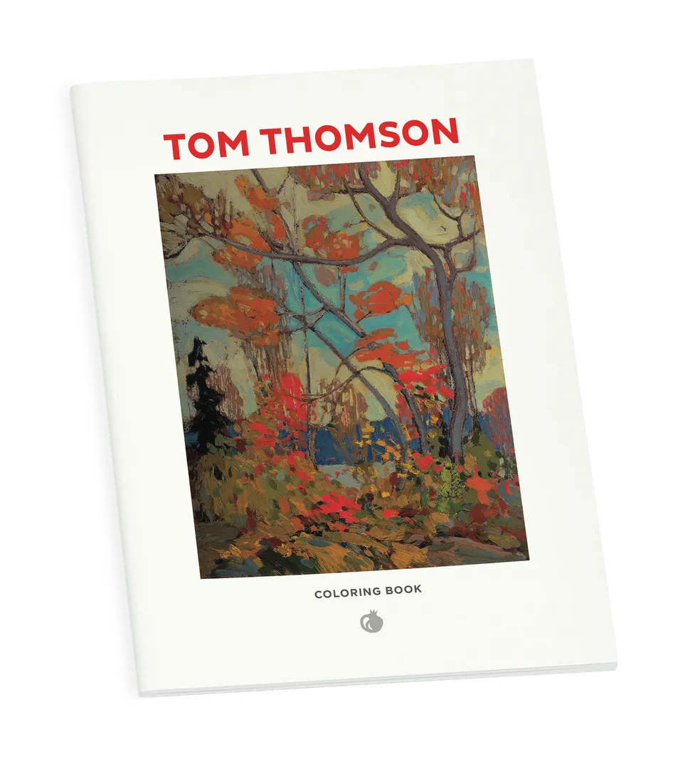 pomegranate-tom-thomson-ausmalbuch-landschaften image 1