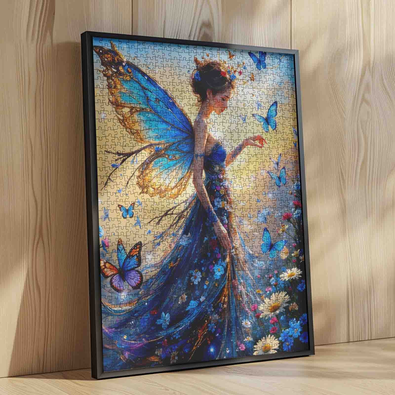tucocoo-butterfly-fairy-enchanted-meadow-puzzle-1000-teile-fee image 4