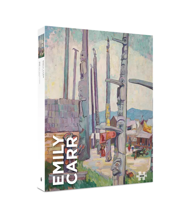 pomegranate-emily-carr-totem-poles-puzzle-1000-teile-kanada image 1