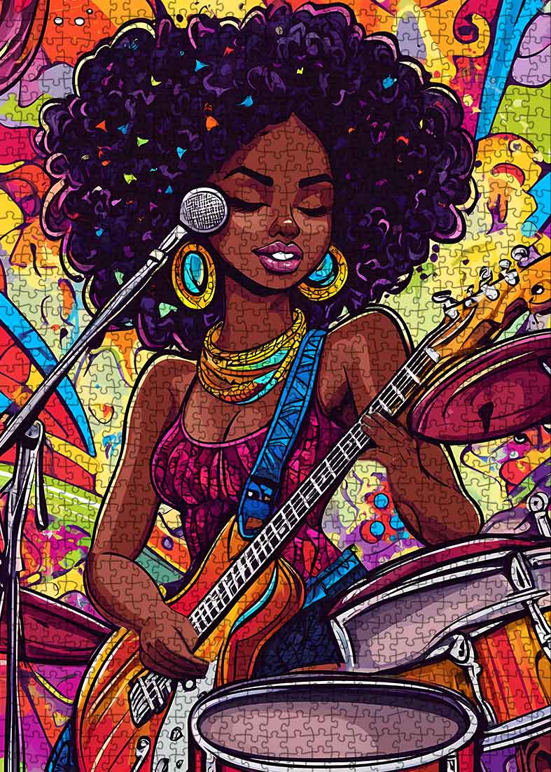 tucocoo-soulful-guitarist-puzzle-1000-teile-musik image 2