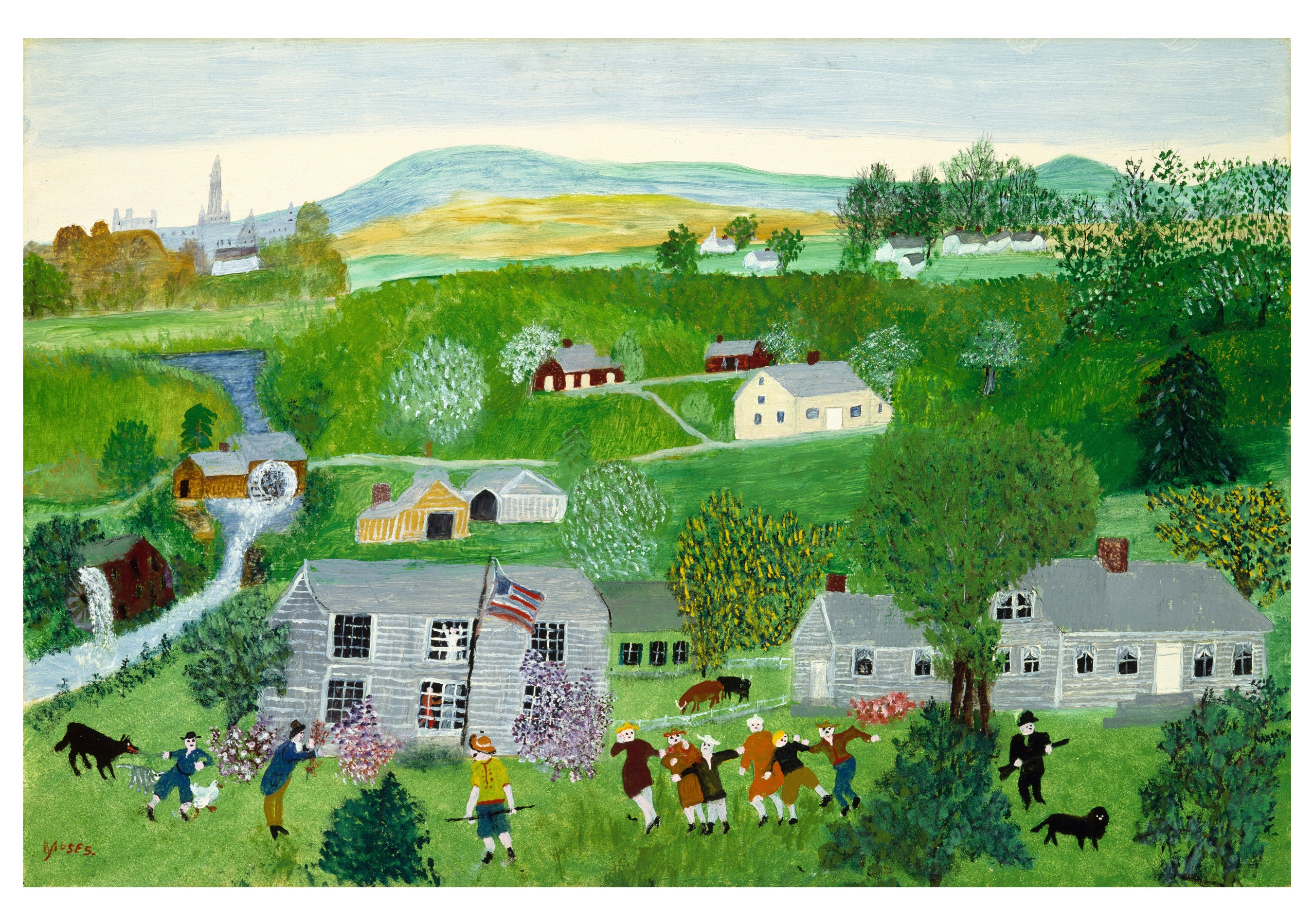 pomegranate-grandma-moses-klappkarten-sortiment-landschaften image 5