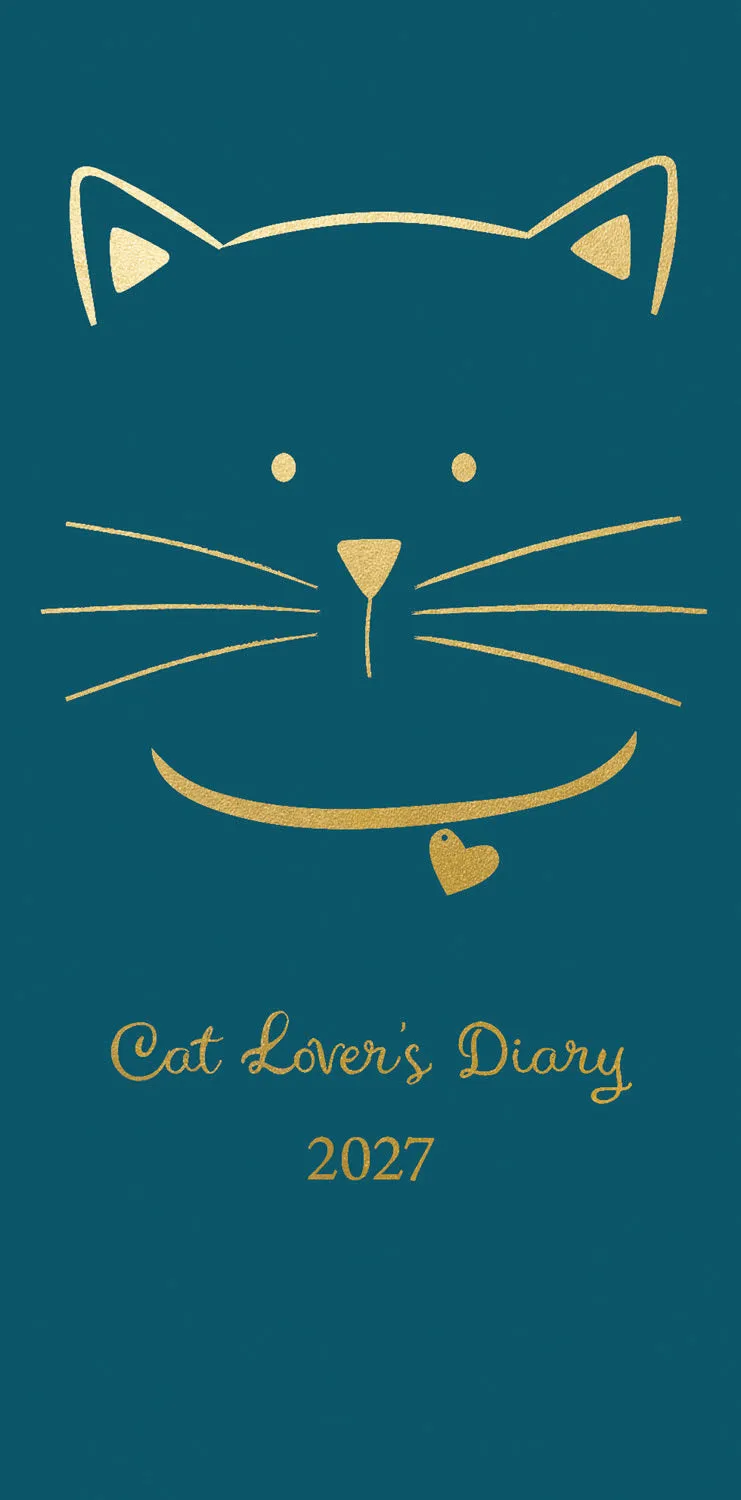 otter-house-cat-lover-slim-diary-2027-terminkalender-katze image 1