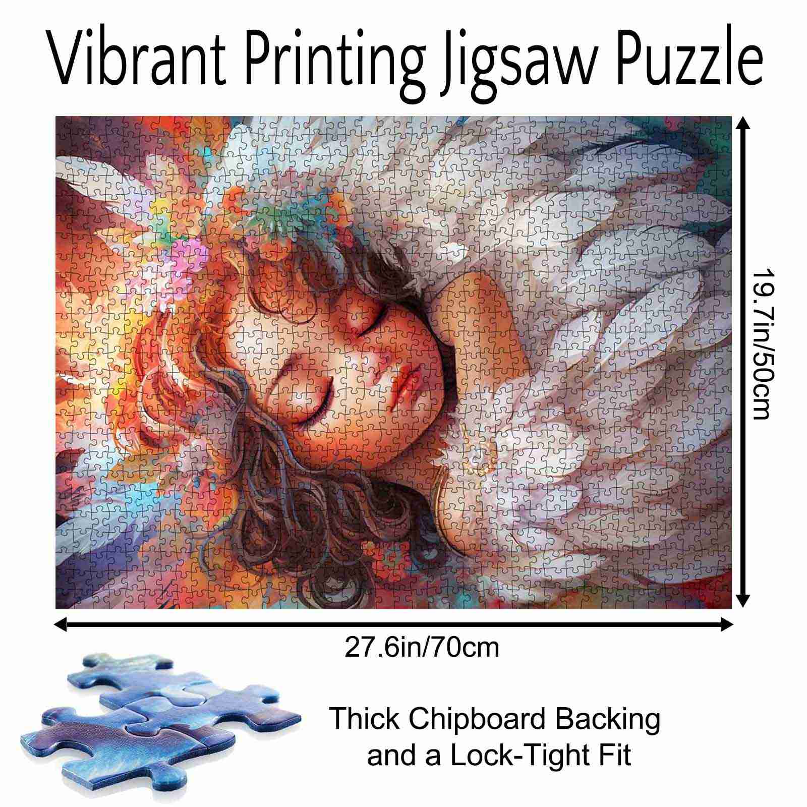 tucocoo-angel-in-feathers-puzzle-1000-teile-engel image 5
