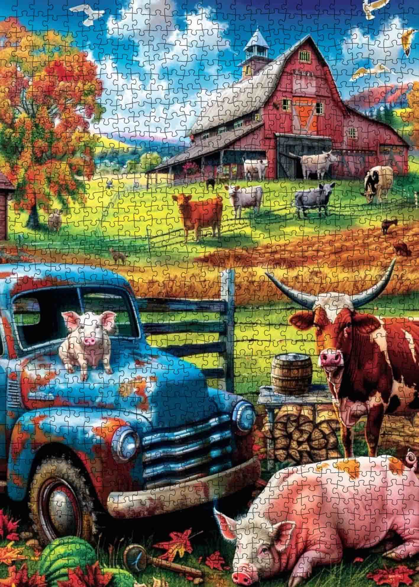 tucocoo-farmhouse-with-animals-puzzle-1000-teile-bauernhof image 2