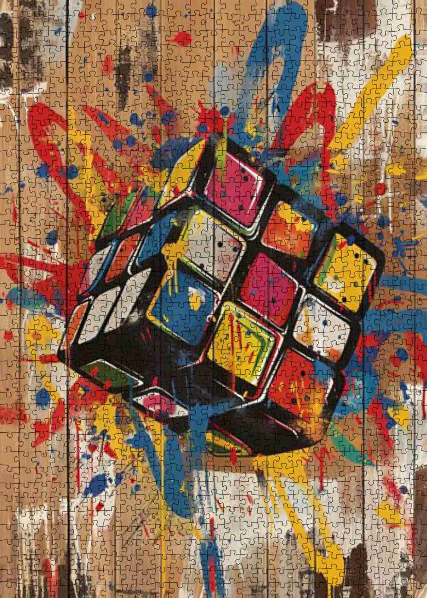 tucocoo-graffiti-rubik-s-cube-puzzle-1000-teile-zauberw-rfel image 2